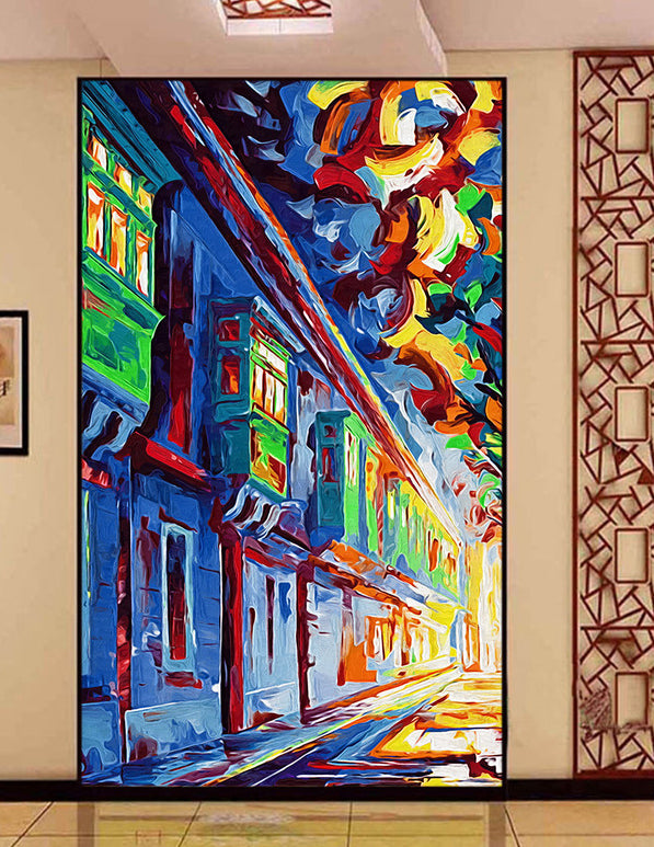 3D Junction Street WG133 Wall Murals