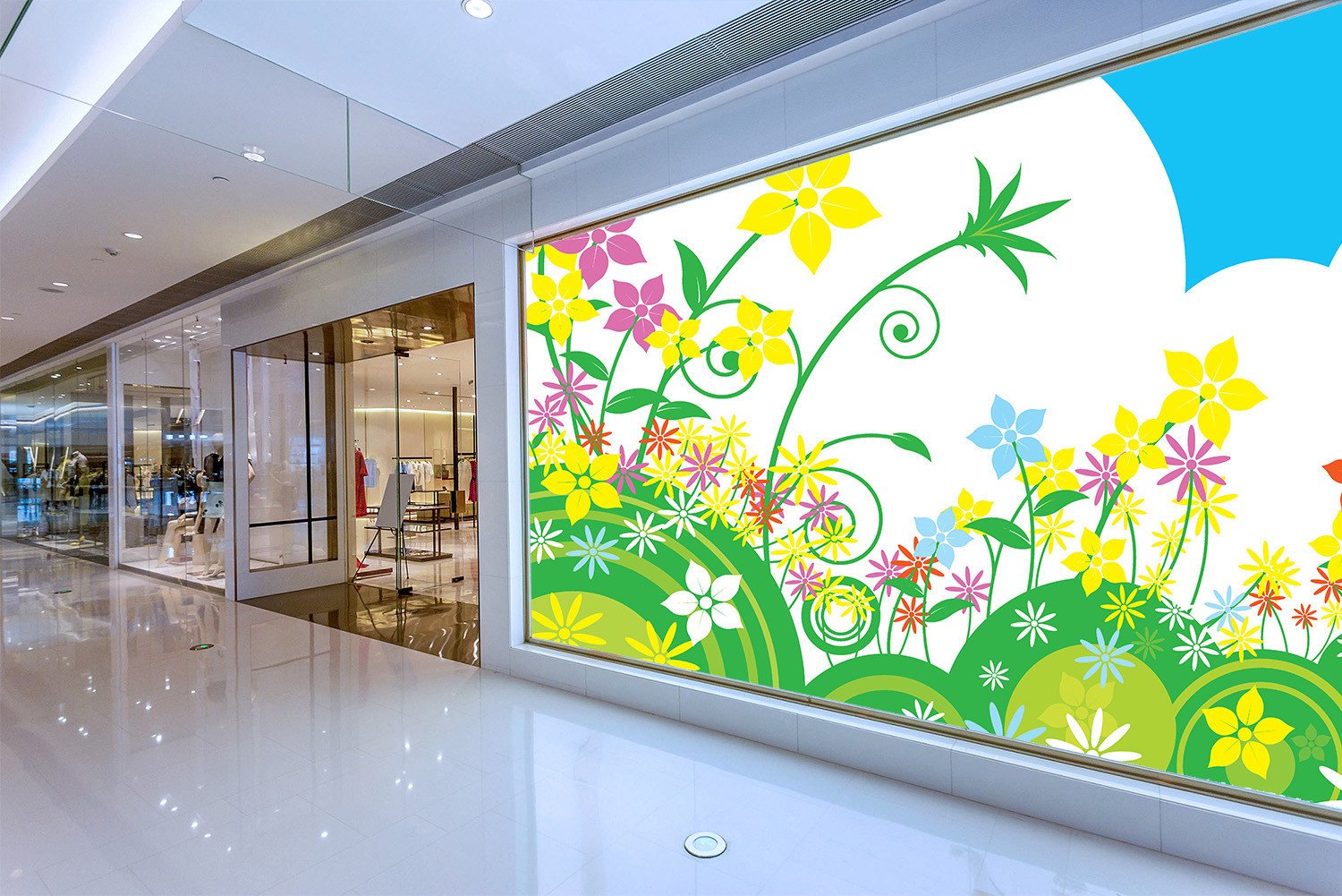 Bright Colorful Flowers Wallpaper AJ Wallpaper