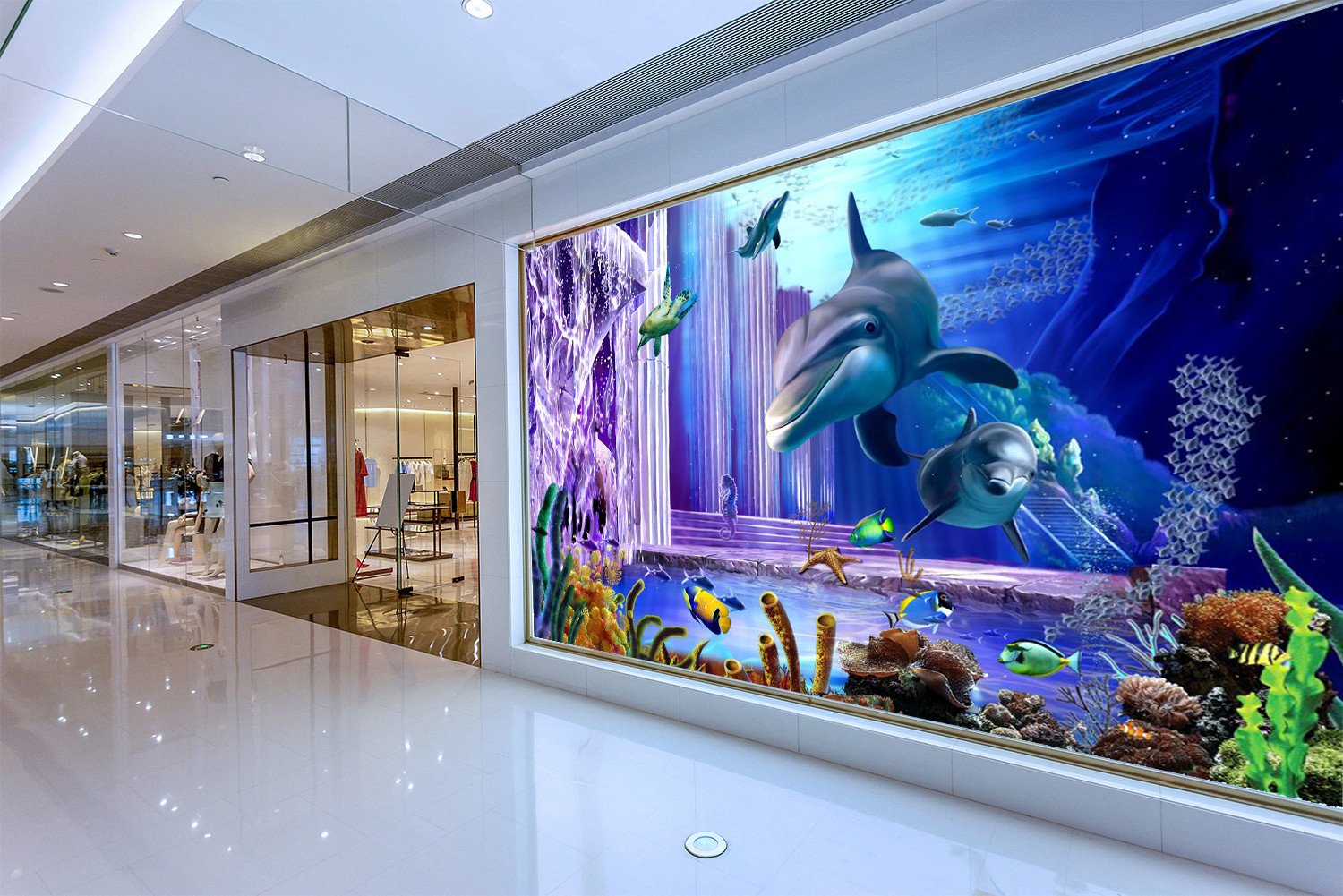 Friendly Dolphin 64 Wallpaper AJ Wallpaper 1