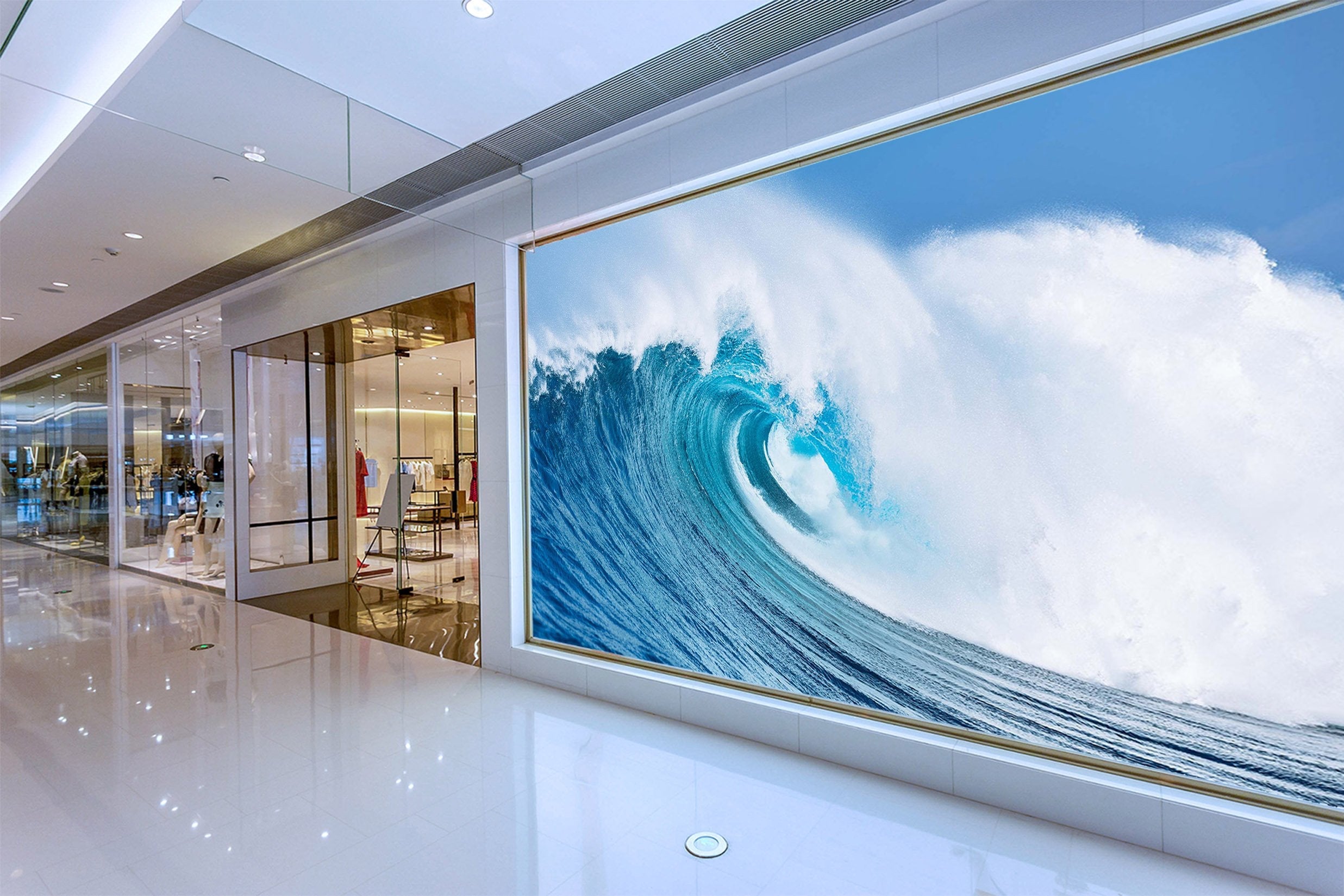 3D sea waves 28 Wall Murals Wallpaper AJ Wallpaper 2