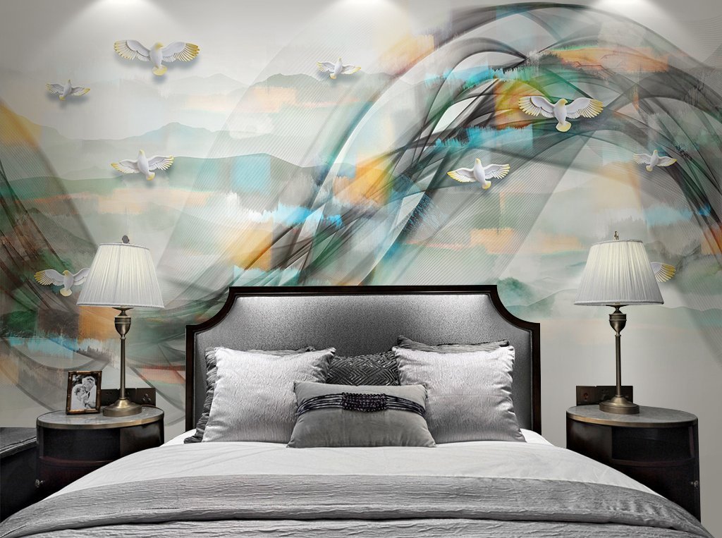 3D Landscape Painting 578 Wall Murals Wallpaper AJ Wallpaper 2