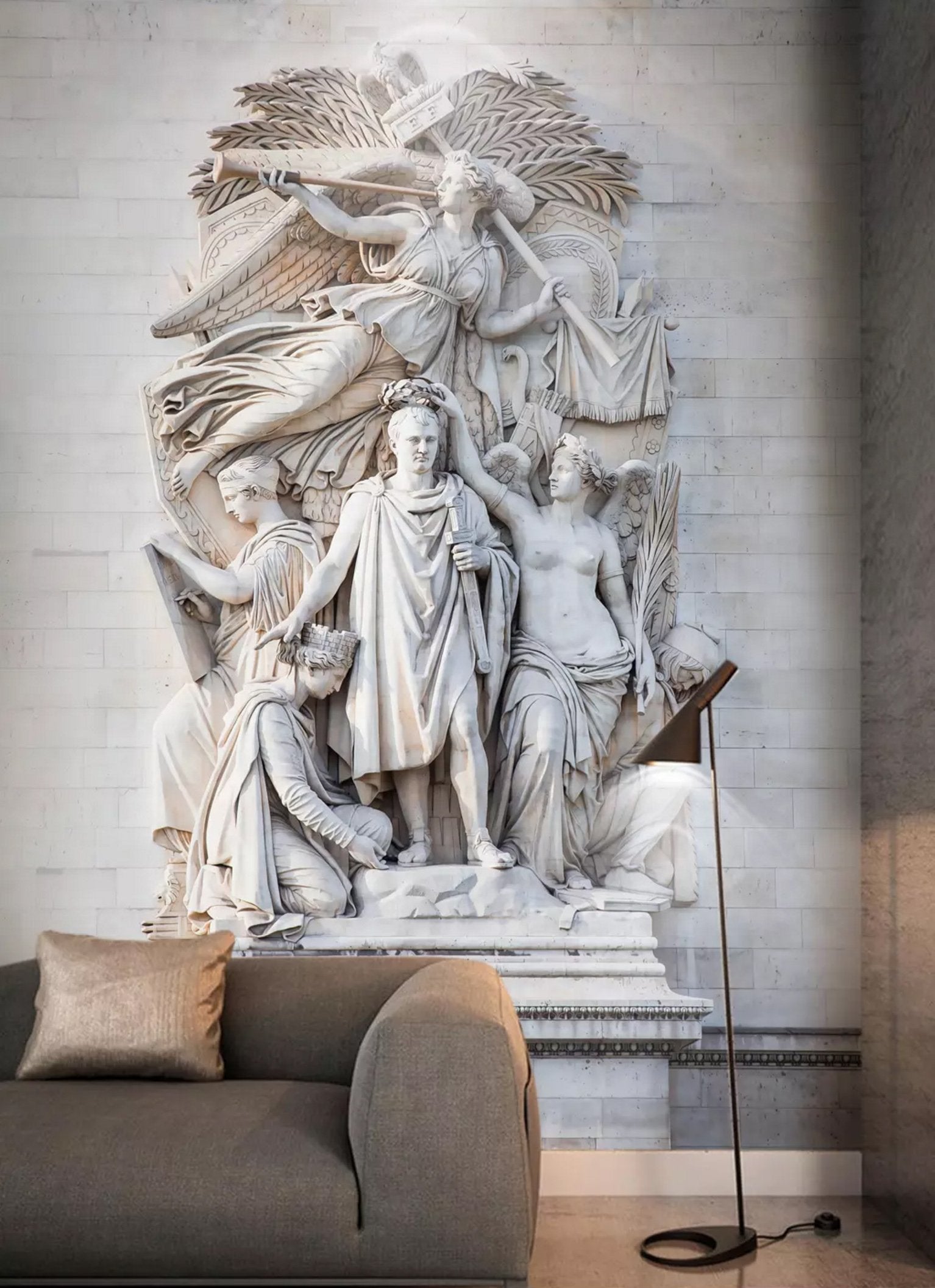 3D King Wings 354 Wallpaper AJ Wallpaper