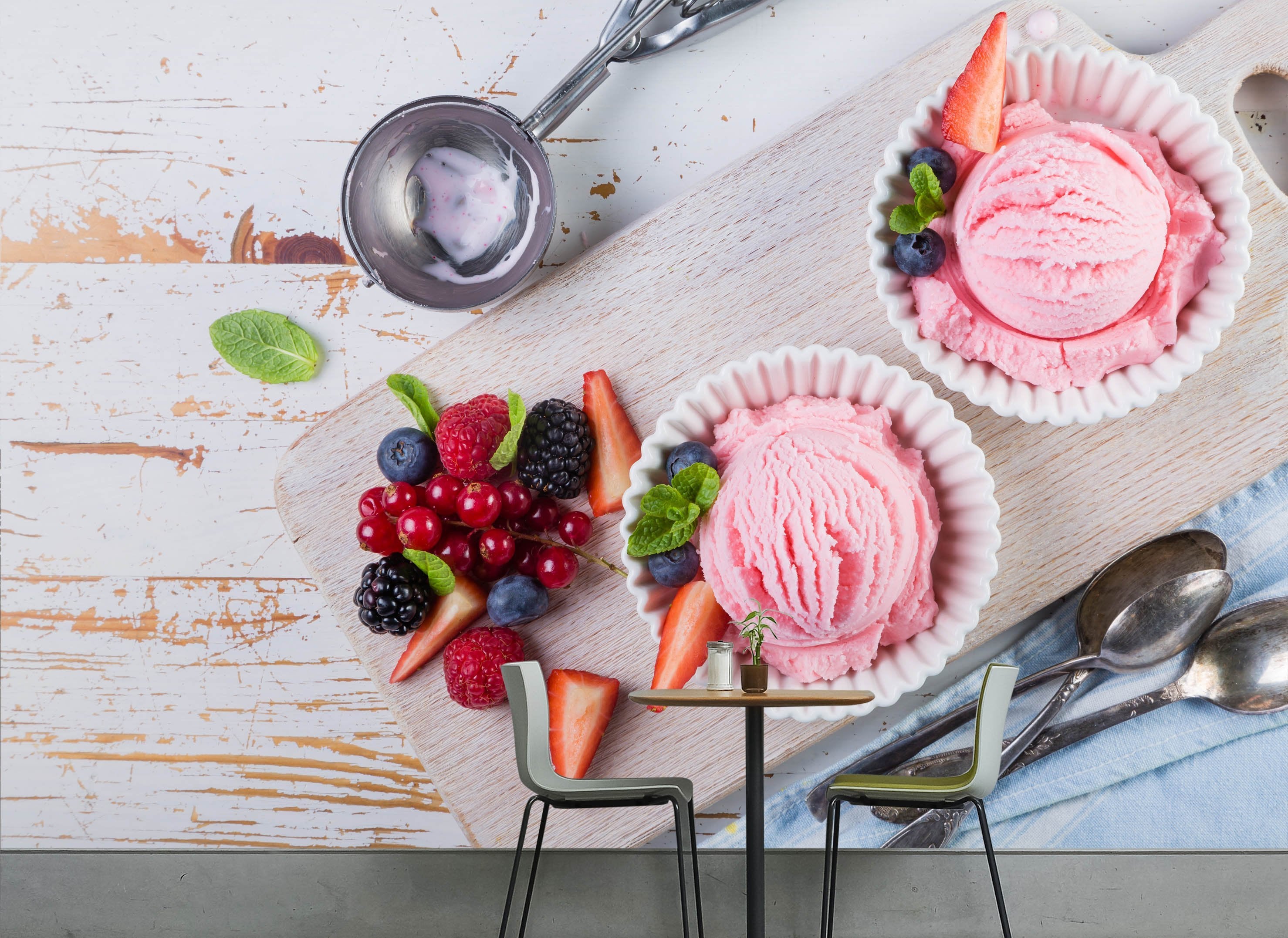 3D Cherry Delicious Ice Cream 54 Wallpaper AJ Wallpaper 2