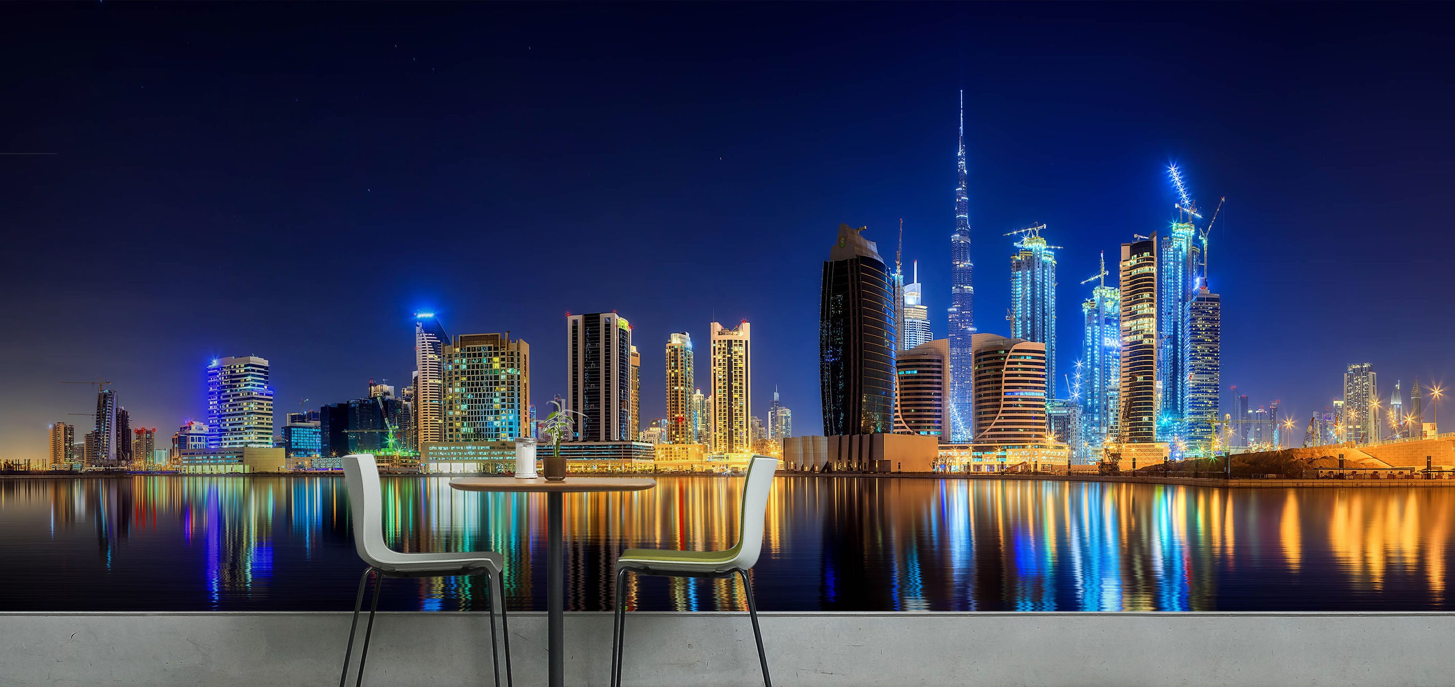 3D Night Building 57168 Wall Murals