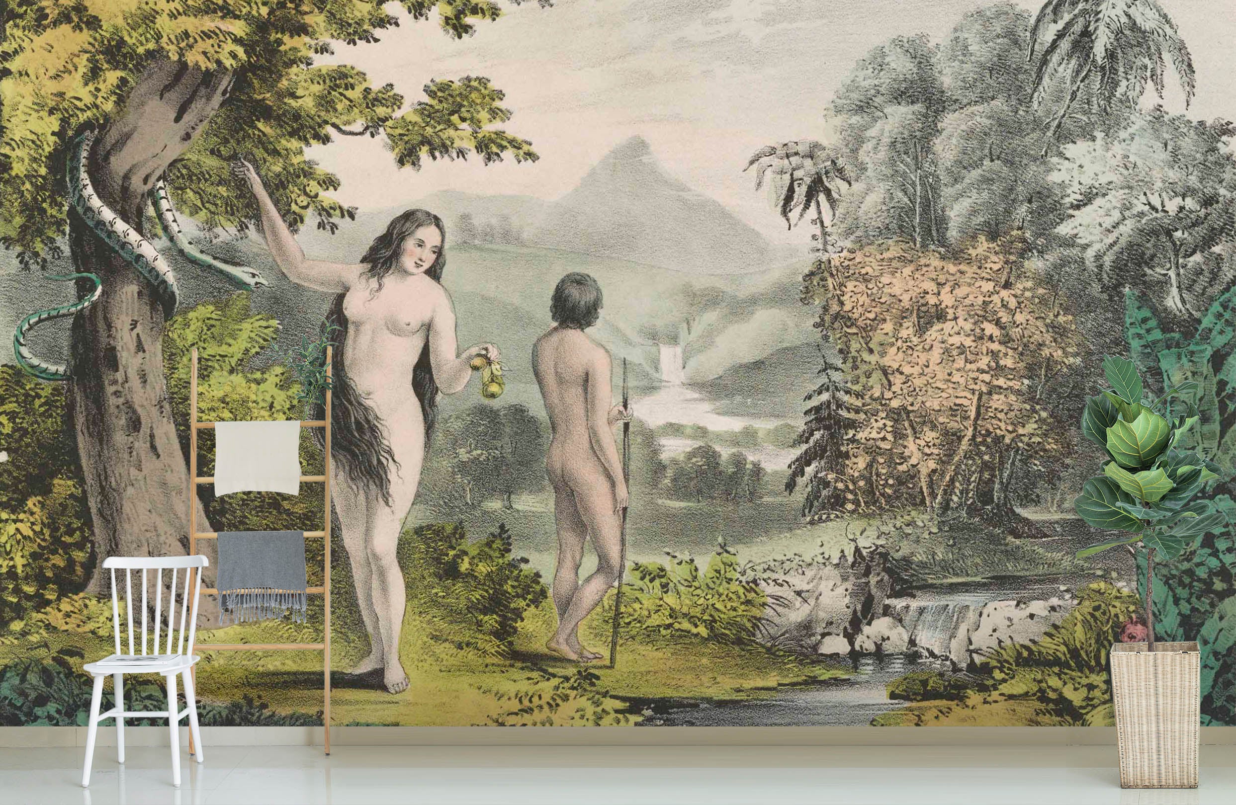 3D Rainforest Indigenous 1399 Andrea haase Wall Mural Wall Murals