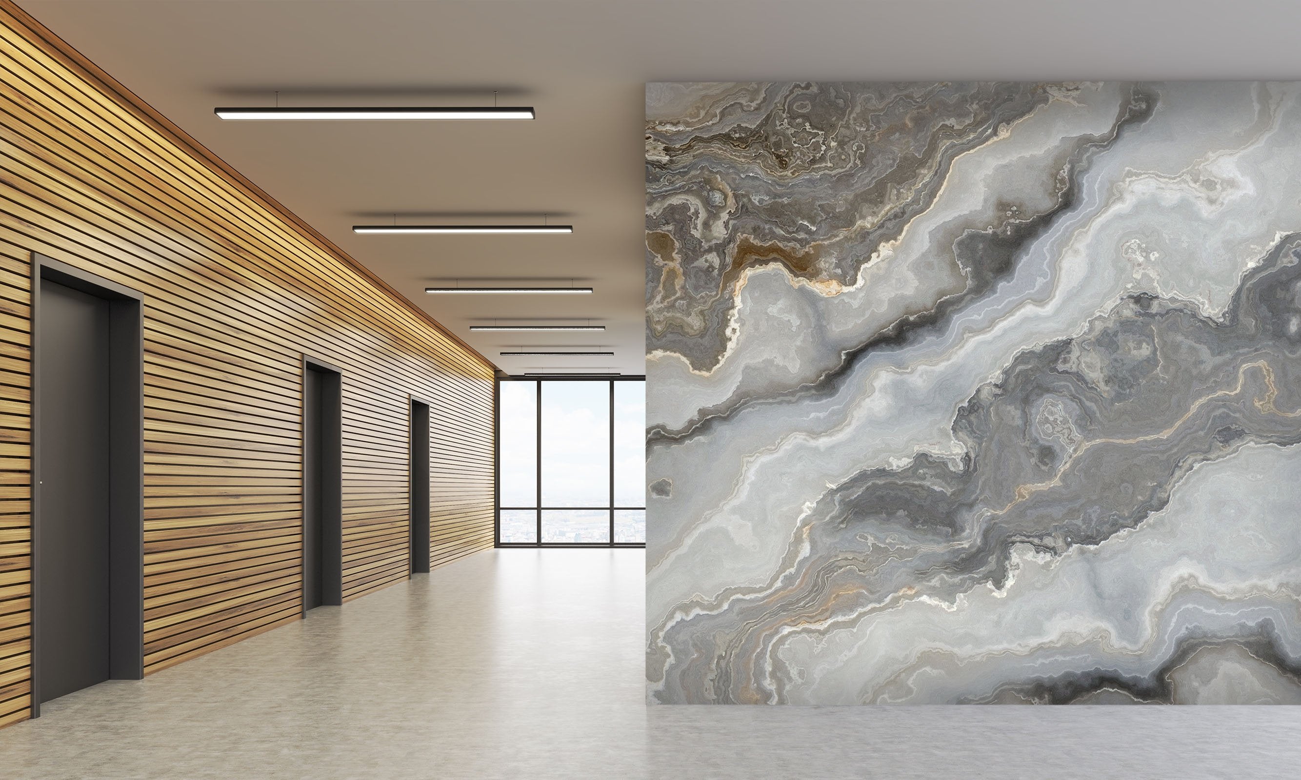 3D River Texture 065 Marble Tile Texture Wallpaper AJ Wallpaper 2