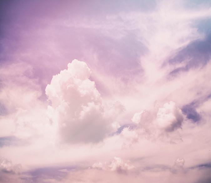 3D Fairy Purple Clouds 823 Wallpaper AJ Wallpaper