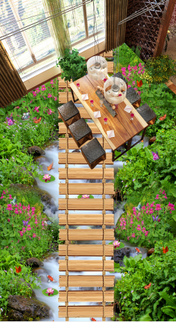 3D Wideg 030 Floor Mural Wallpaper AJ Wallpaper 2