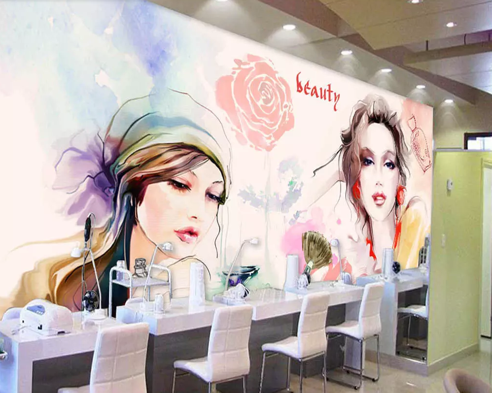 3D Graffiti Colored Girl 80 Wallpaper AJ Wallpaper 2