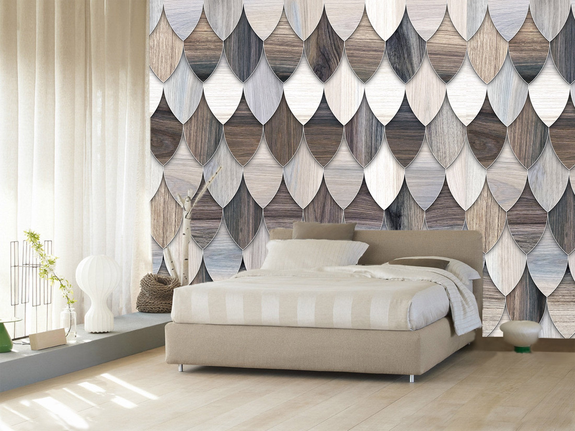 3D Feather Shape 54 Wallpaper AJ Wallpaper