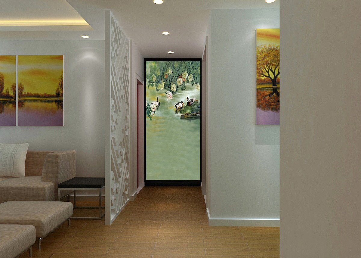 Ducks And Flowers Wallpaper AJ Wallpaper