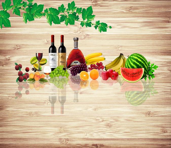 3D Red Wine Table 46 Wallpaper AJ Wallpapers