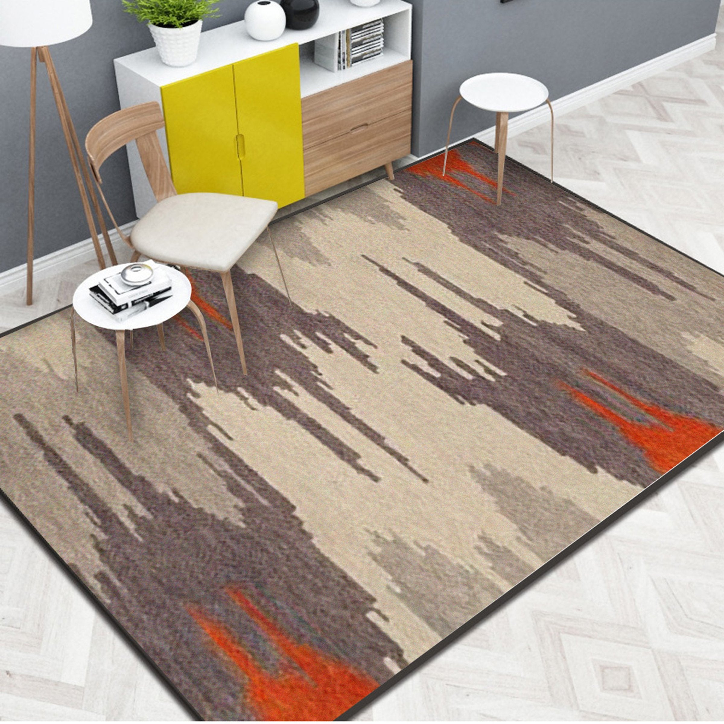 3D Color Splash WG150 Non Slip Rug Mat Mat AJ Creativity Home