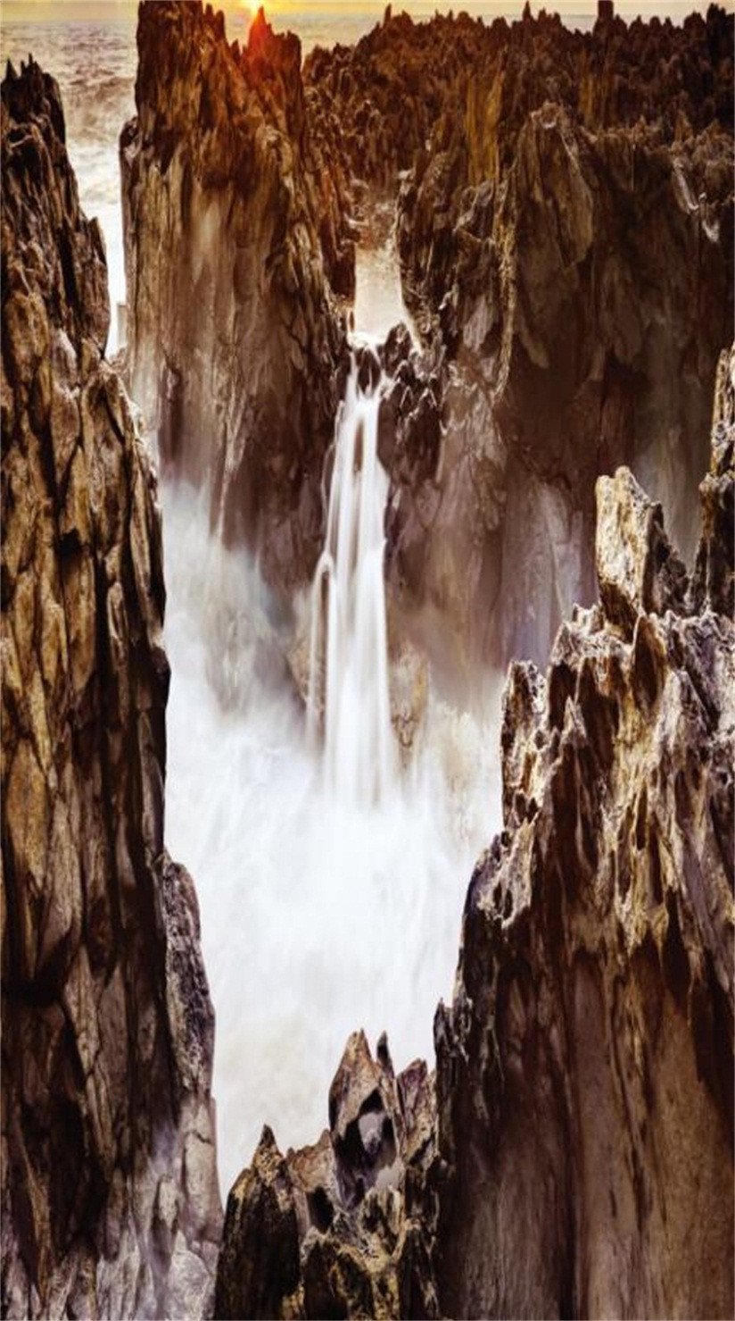 3D Bare Mountains 611 Stair Risers Wallpaper AJ Wallpaper