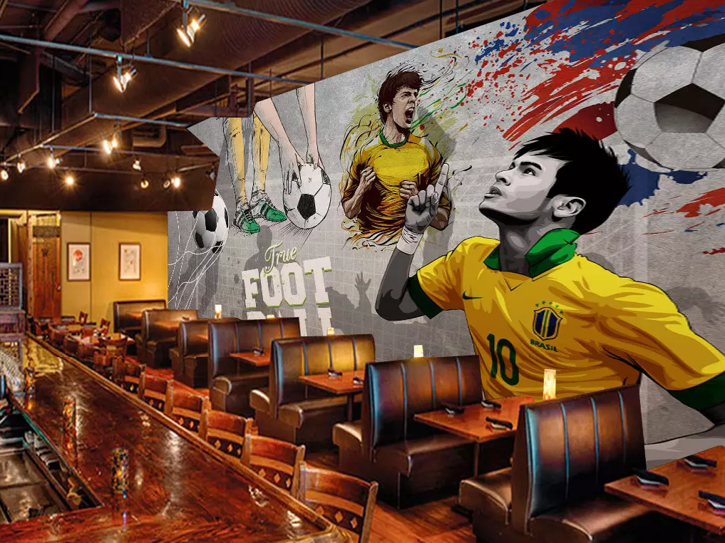 3D Football Athlete 285 Wallpaper AJ Wallpaper 2