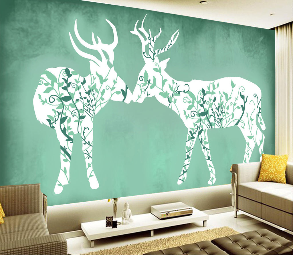 3D Invisible Deer WG171 Wall Murals