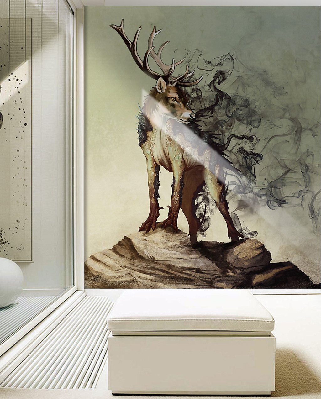 3D Stone Horse 583 Wall Murals Wallpaper AJ Wallpaper 2
