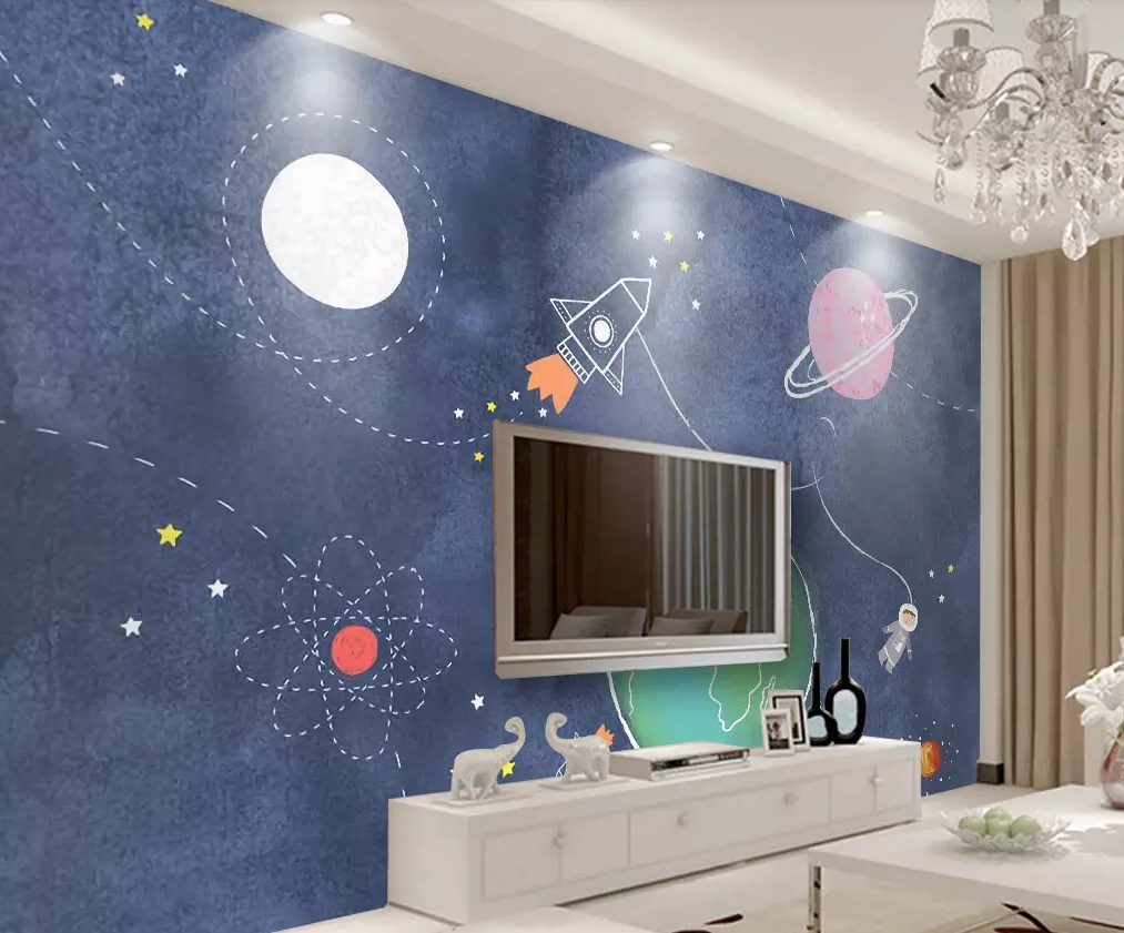 3D Graffiti Planet 111 Wallpaper AJ Wallpaper 2