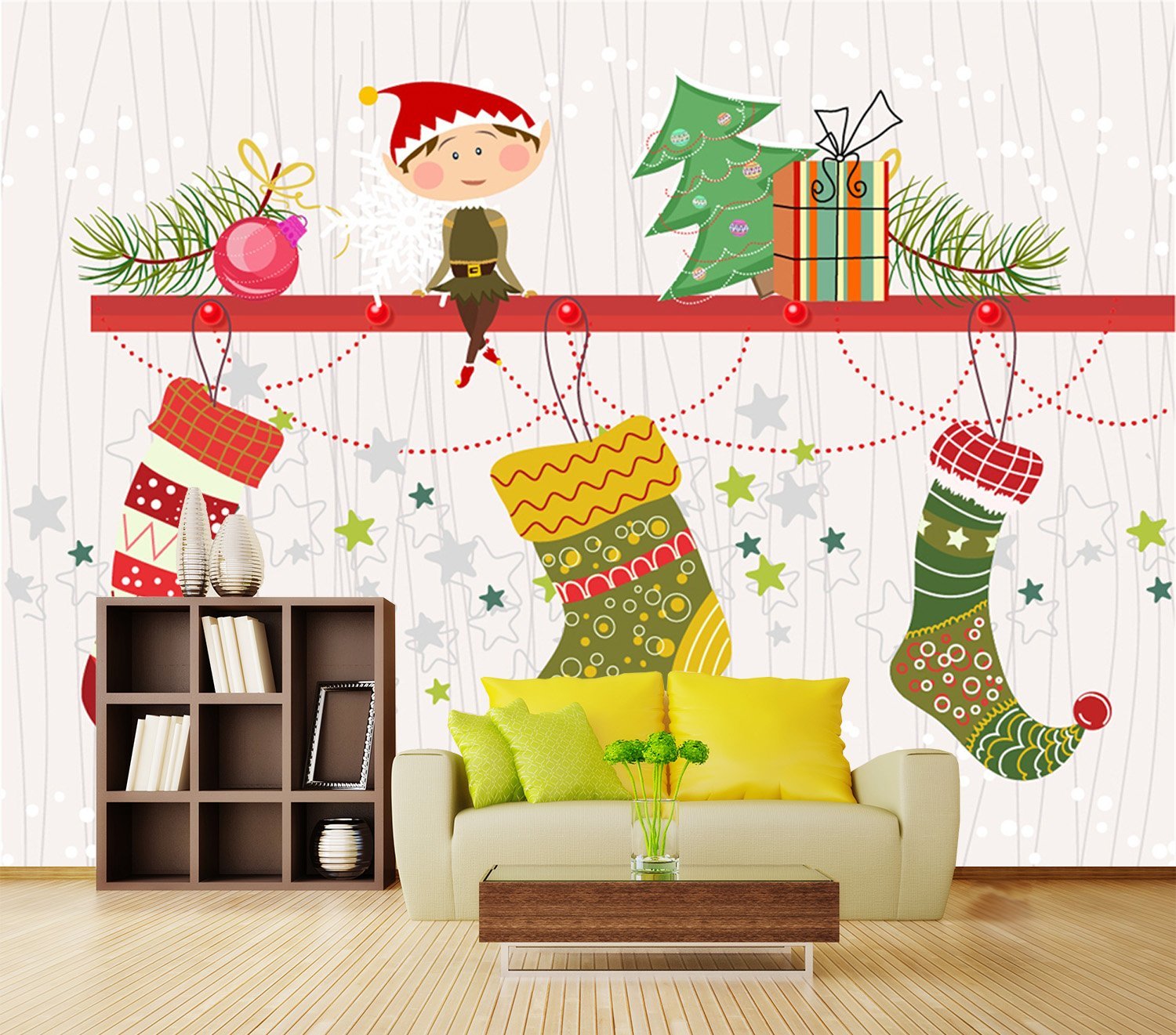 3D Socks Decoration 029 Wallpaper AJ Wallpaper