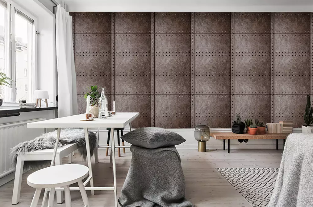 3D Iron Sheet 87 Wallpaper AJ Wallpaper 2