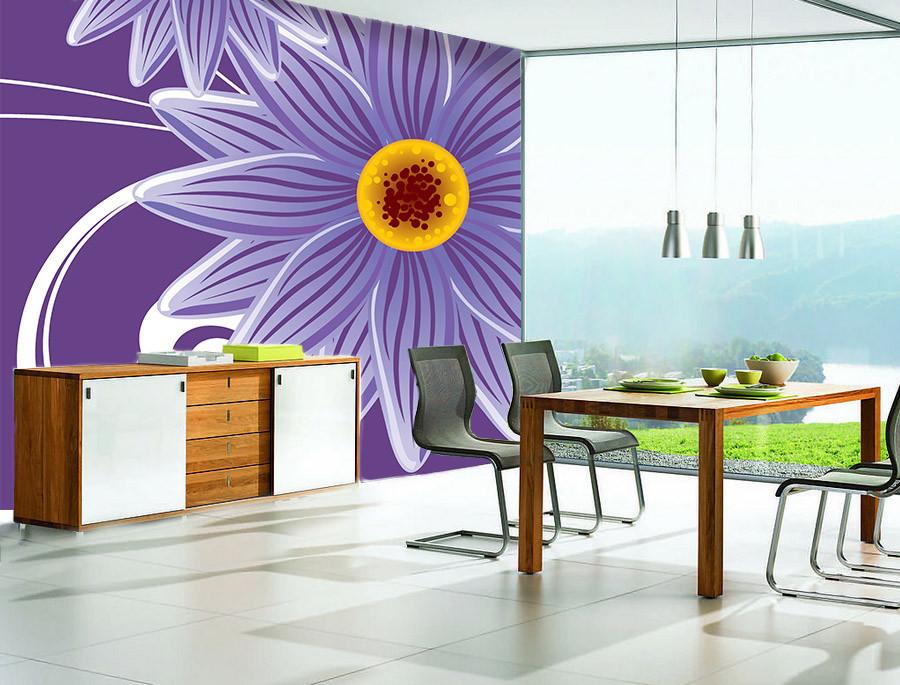 Purple Blossom Wallpaper AJ Wallpaper