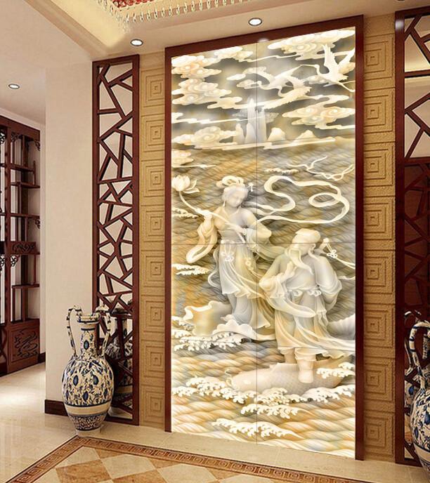 Carve Beautiful Tree People Wallpaper AJ Wallpaper 1