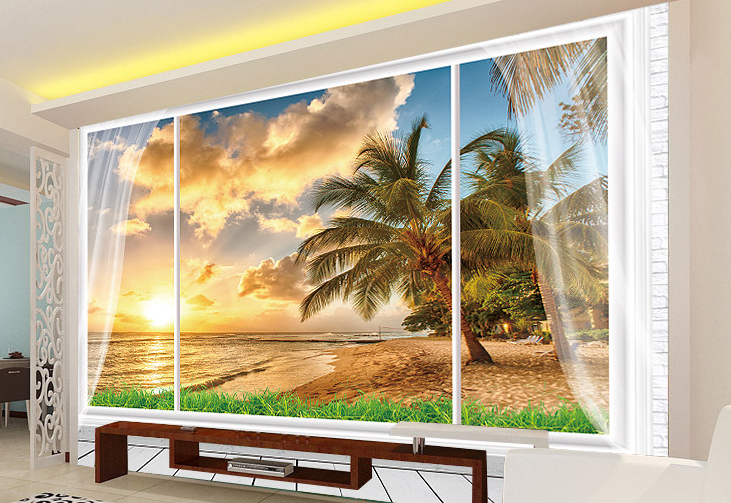 Beach Sunset 2 Wallpaper AJ Wallpaper