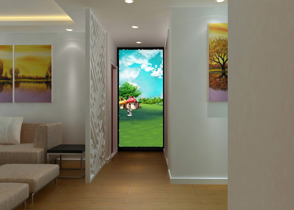 Mushroom Houses 2 Wallpaper AJ Wallpaper