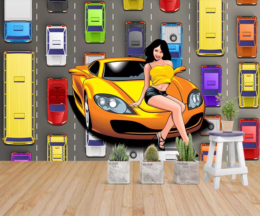 3D Luxury Car Model 424 Wallpaper AJ Wallpaper 2