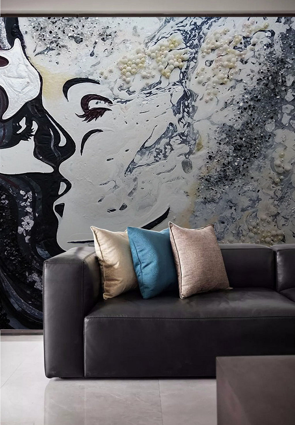 3D Graffiti Eyes WG387 Wall Murals