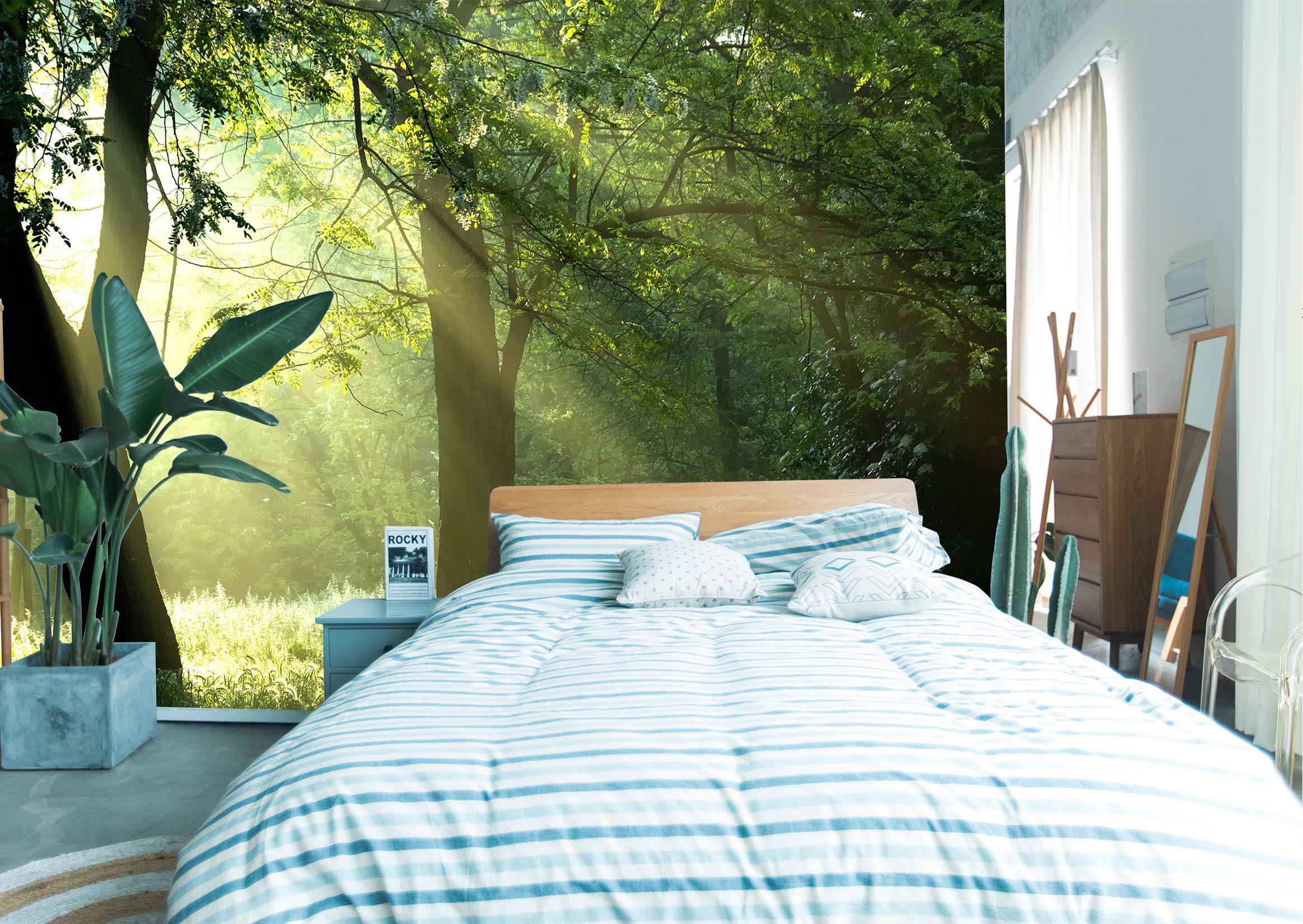 3D Forest Green Grass 065 Wall Murals