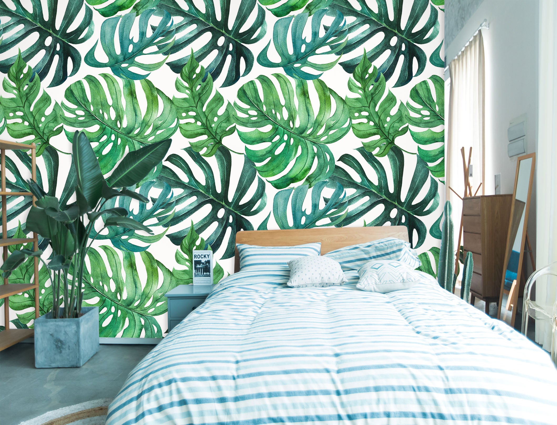 3D Leaf Pattern 57219 Wall Murals