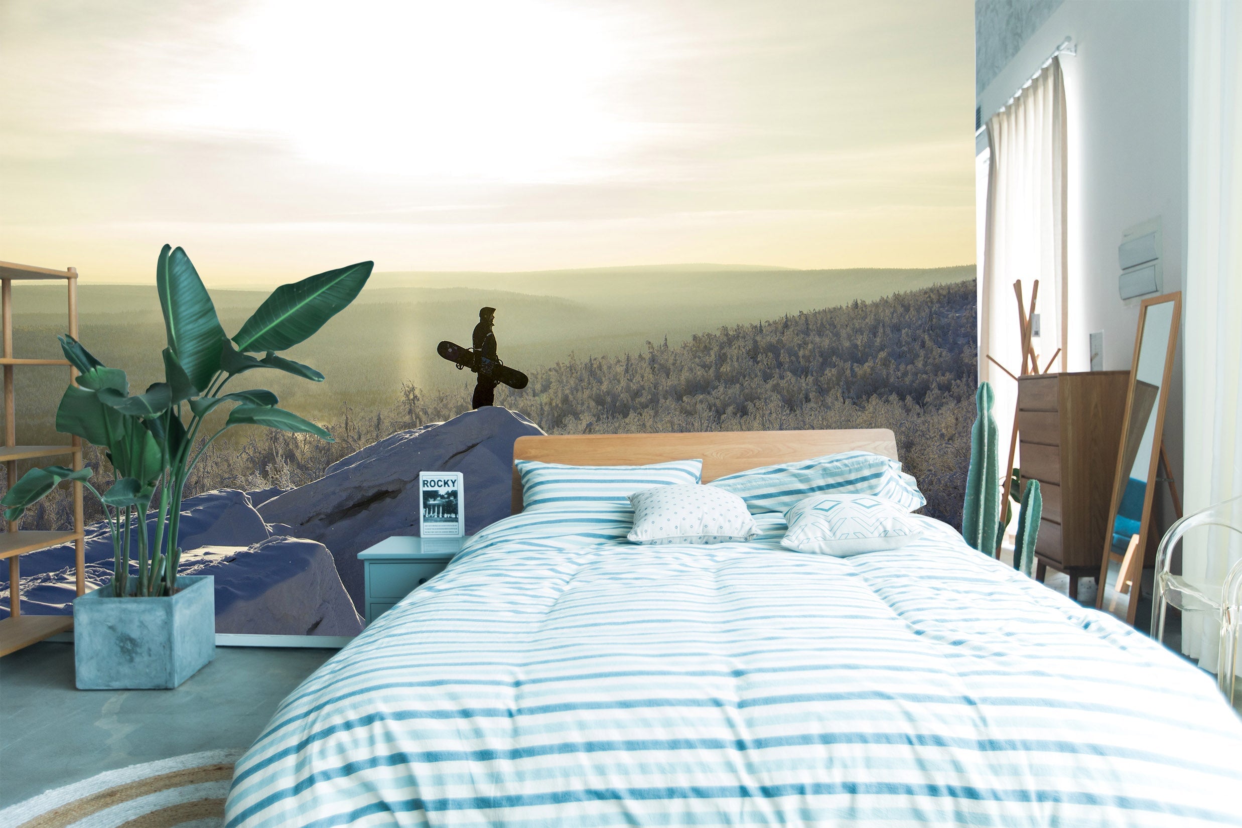 3D Snow Mountain 139 Wall Murals Wallpaper AJ Wallpaper 2