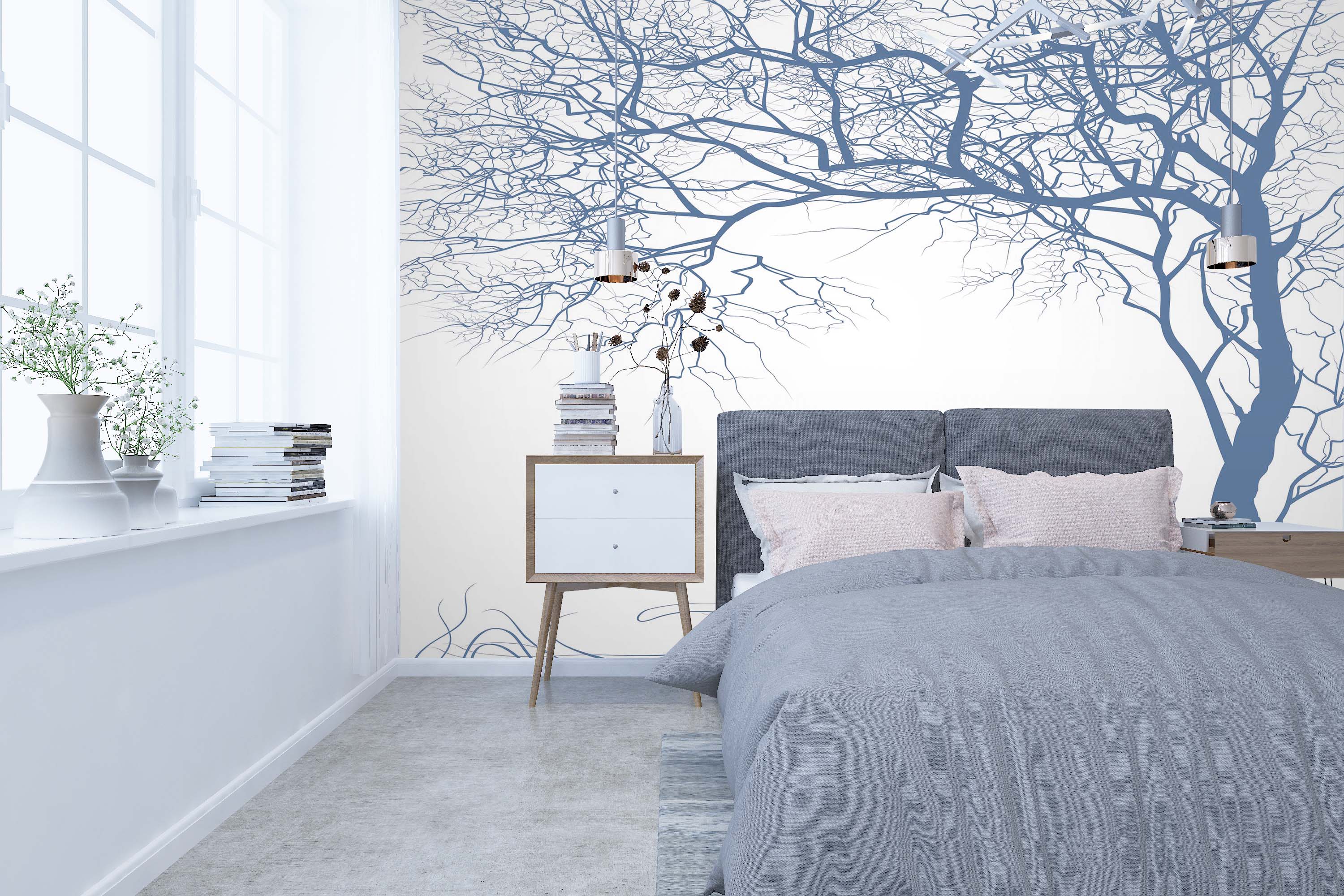 3D Dead Tree Branch 1731 Wall Murals