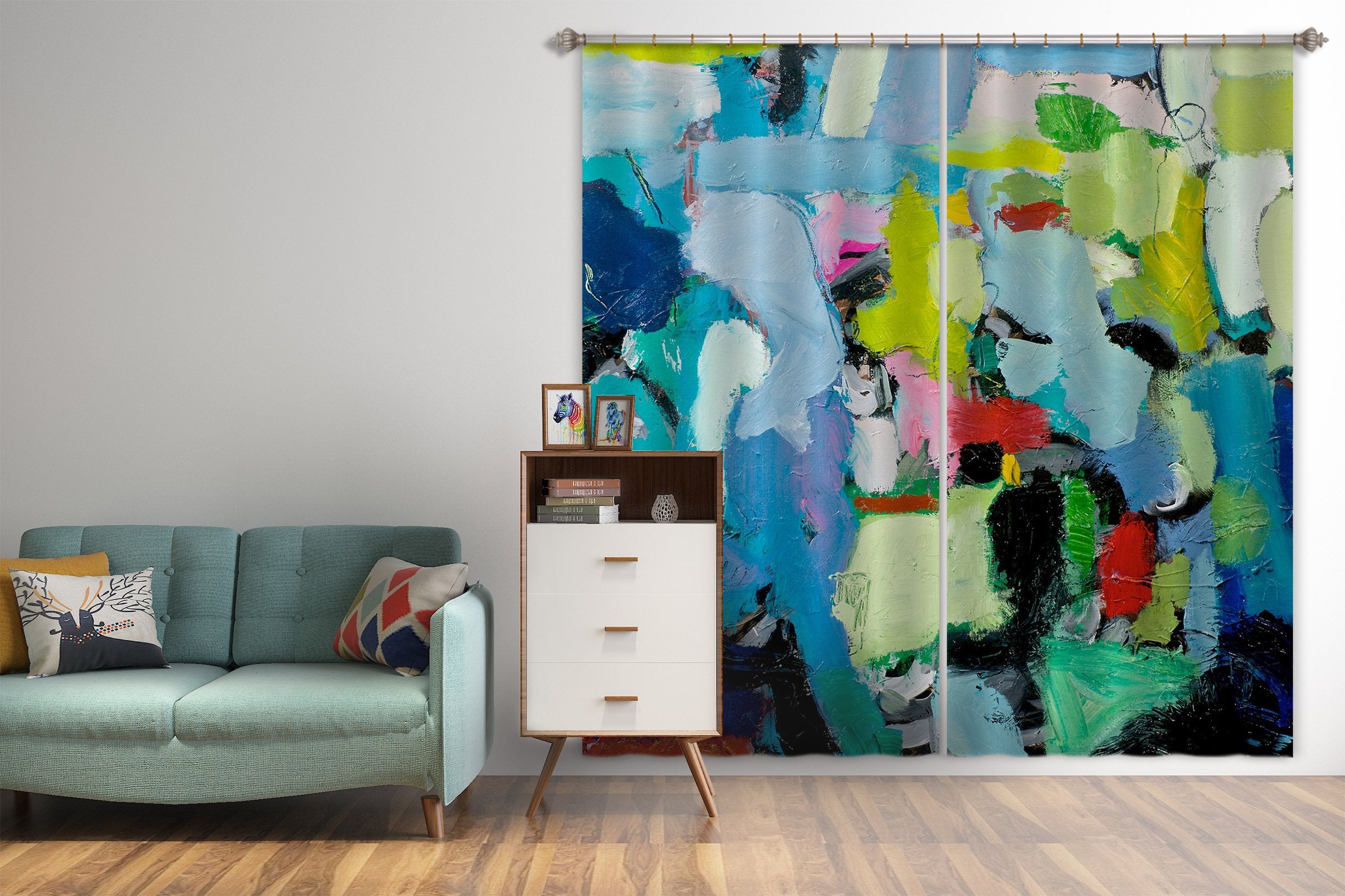 3D Abstract Art 174 Allan P. Friedlander Curtain Curtains Drapes Wallpaper AJ Wallpaper