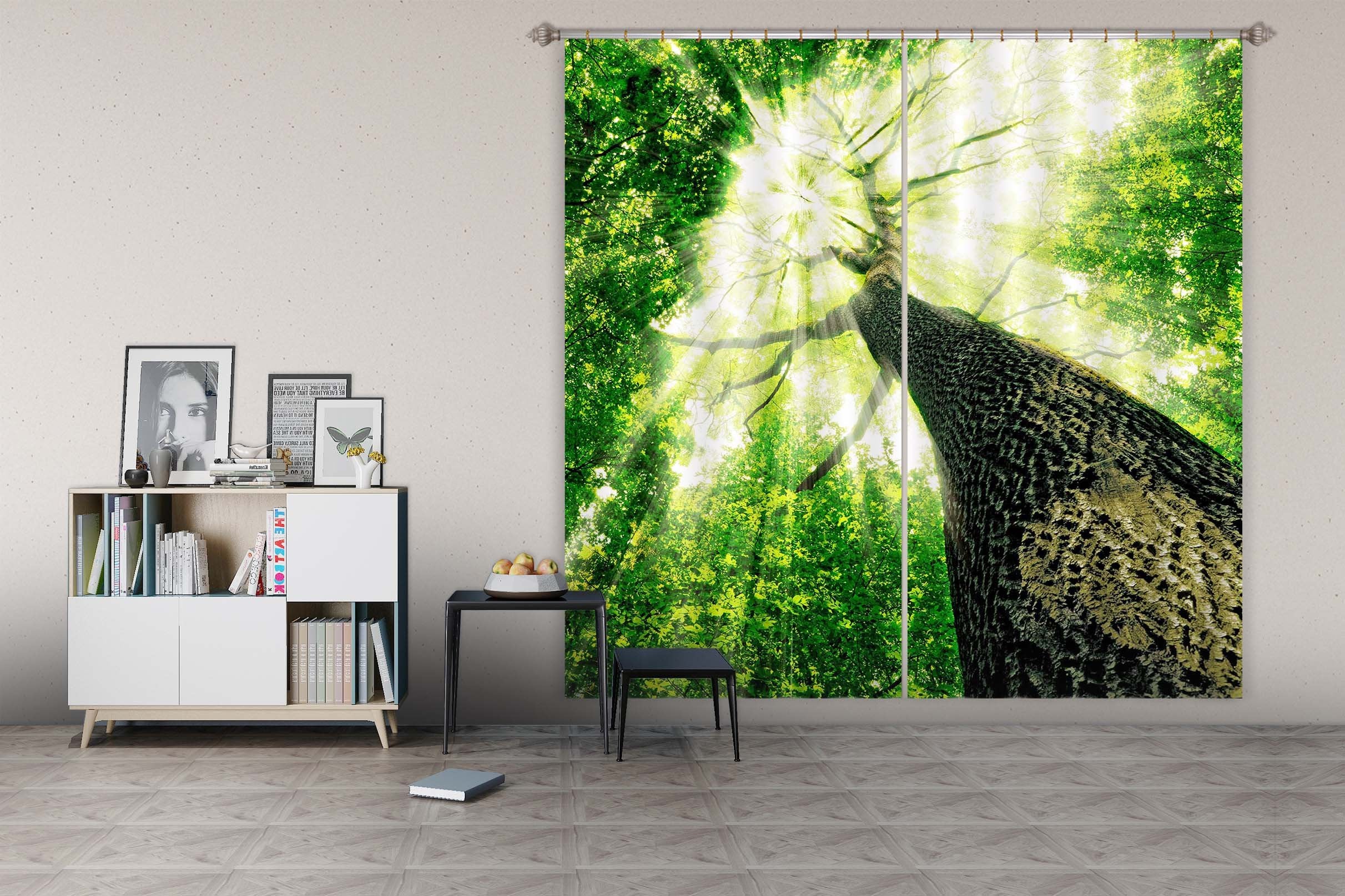 3D Big Tree 848 Curtains Drapes Wallpaper AJ Wallpaper