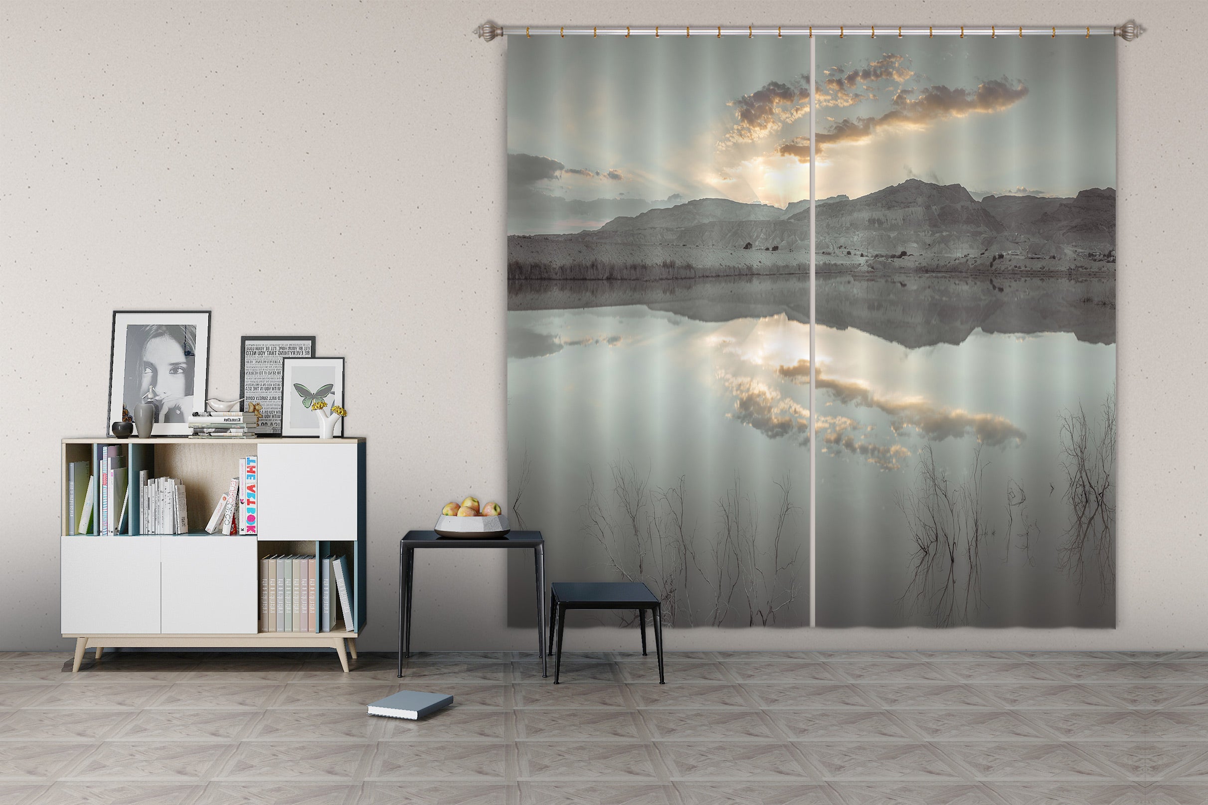 3D Cloud Sea 028 Assaf Frank Curtain Curtains Drapes
