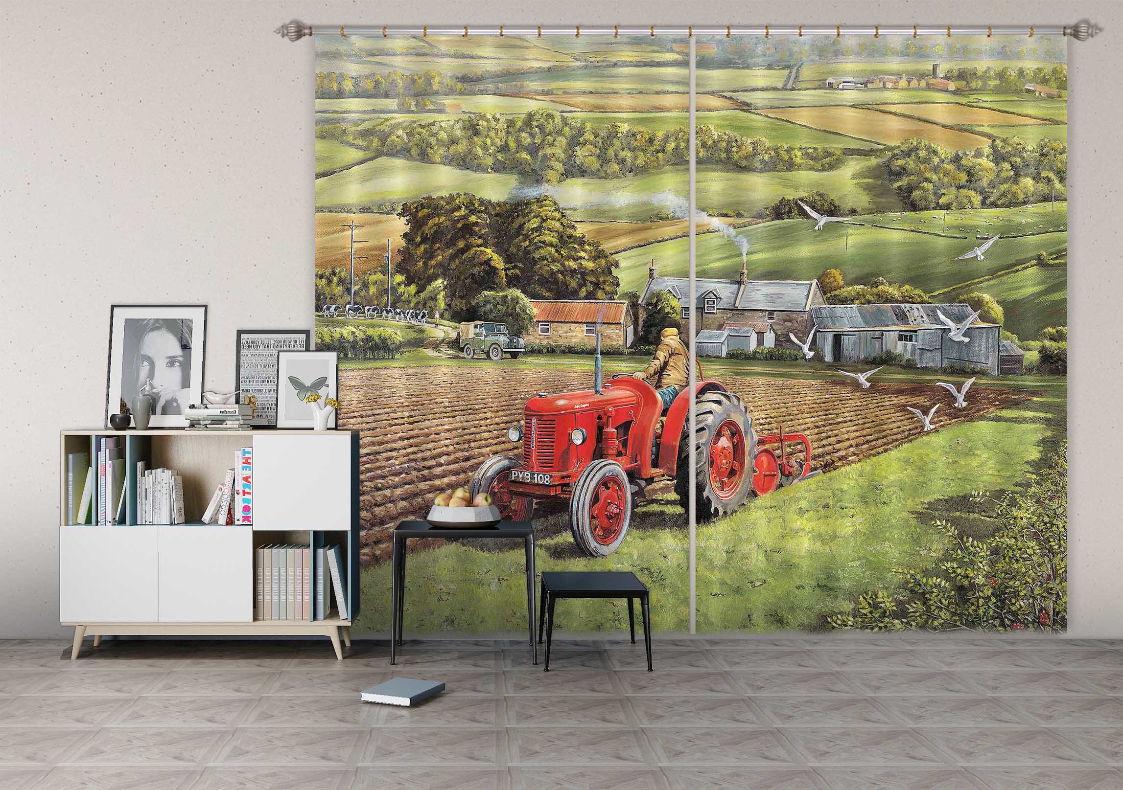 3D Master At Work 078 Trevor Mitchell Curtain Curtains Drapes