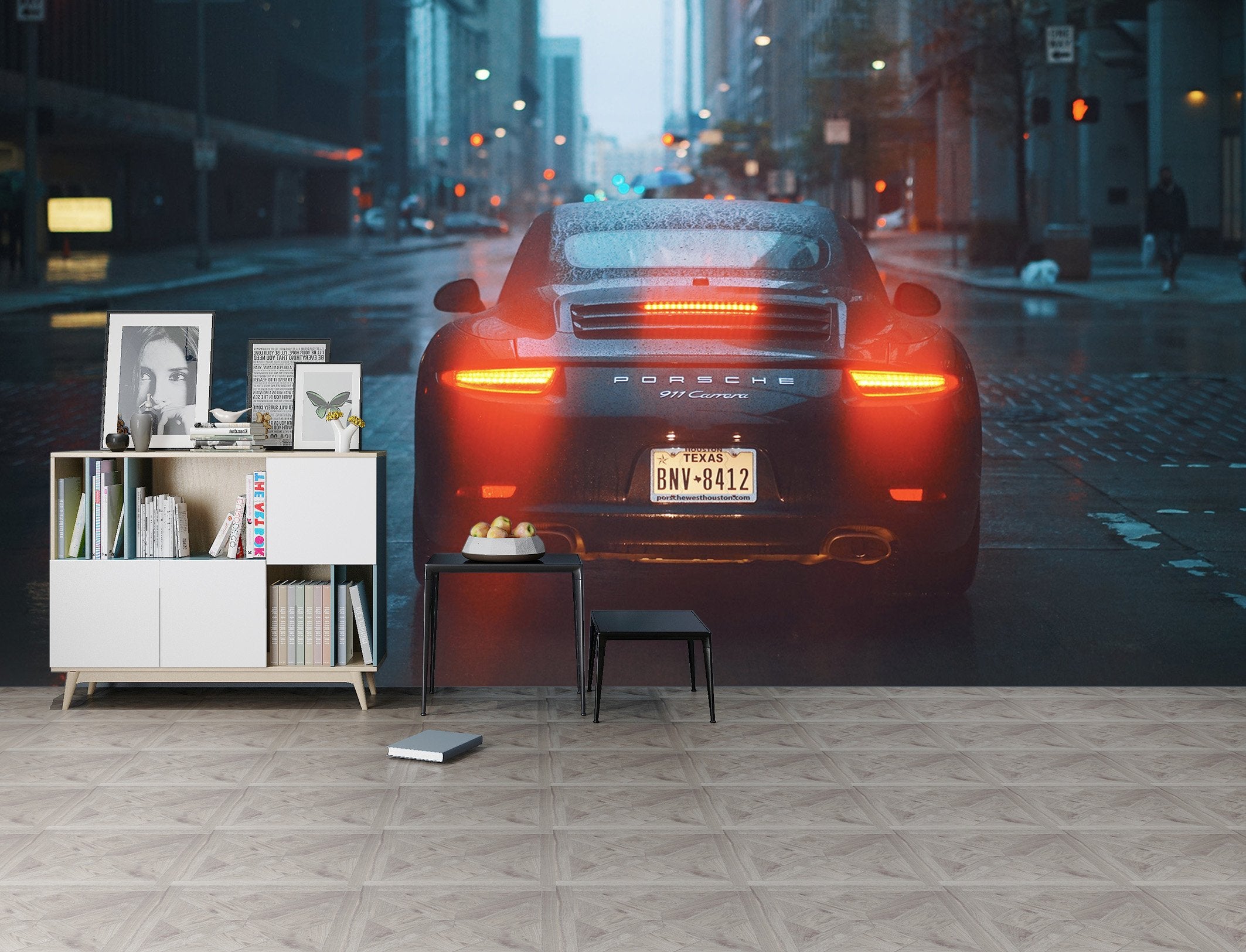 3D Buildings 932 Vehicle Wall Murals Wallpaper AJ Wallpaper 2