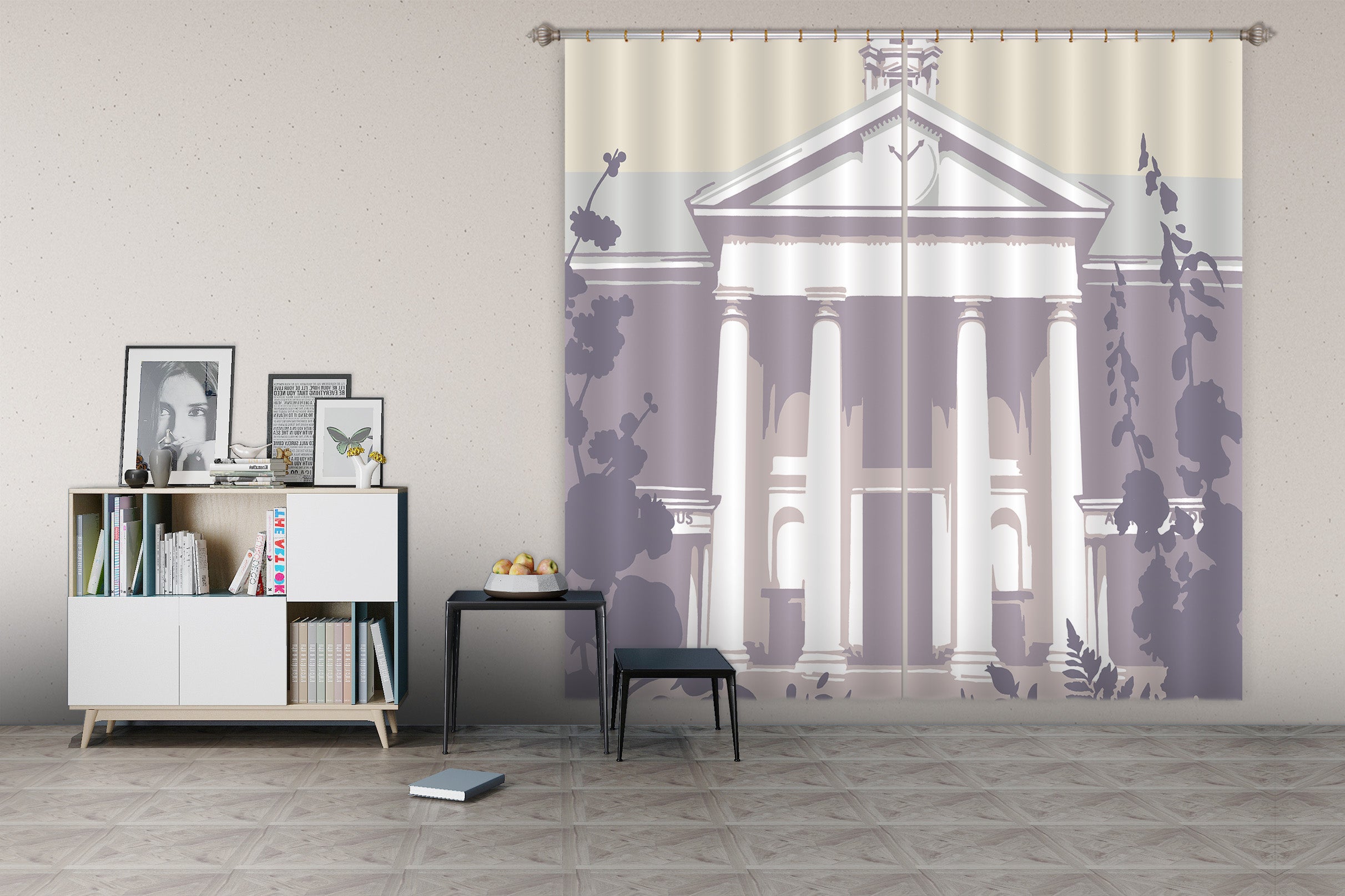 3D Chelsea Flower Show 044 Steve Read Curtain Curtains Drapes