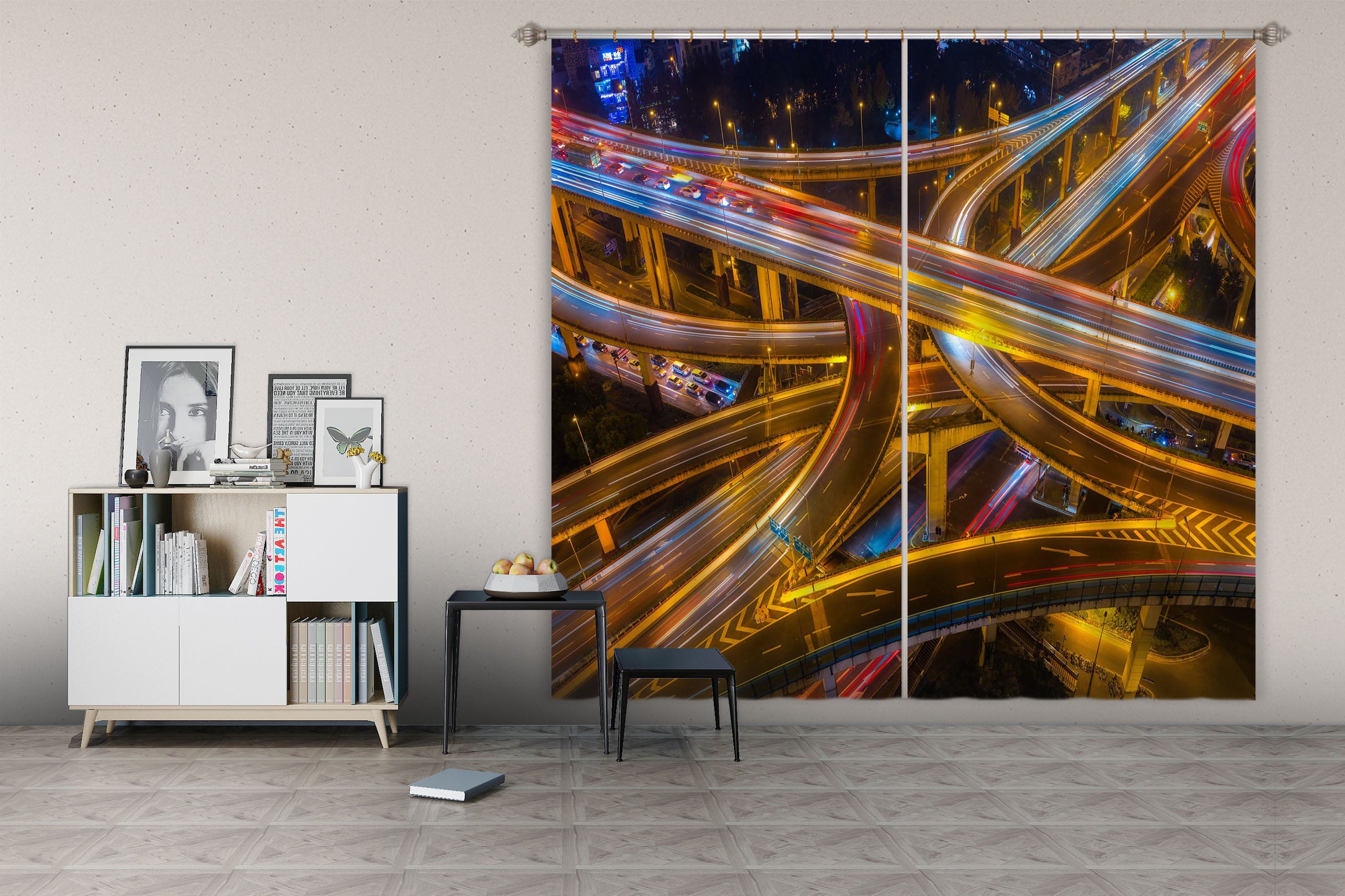 3D Transportation Hub 191 Marco Carmassi Curtain Curtains Drapes