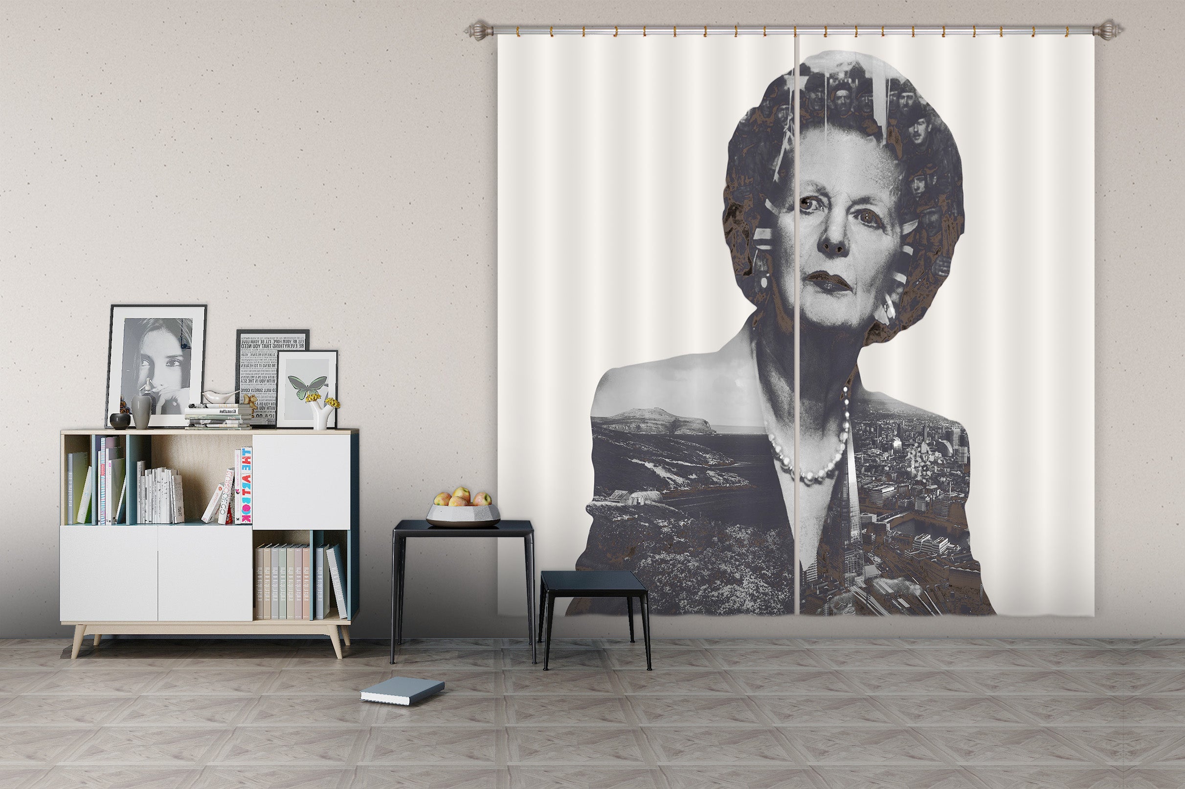 3D Kind Grandma 050 Marco Cavazzana Curtain Curtains Drapes