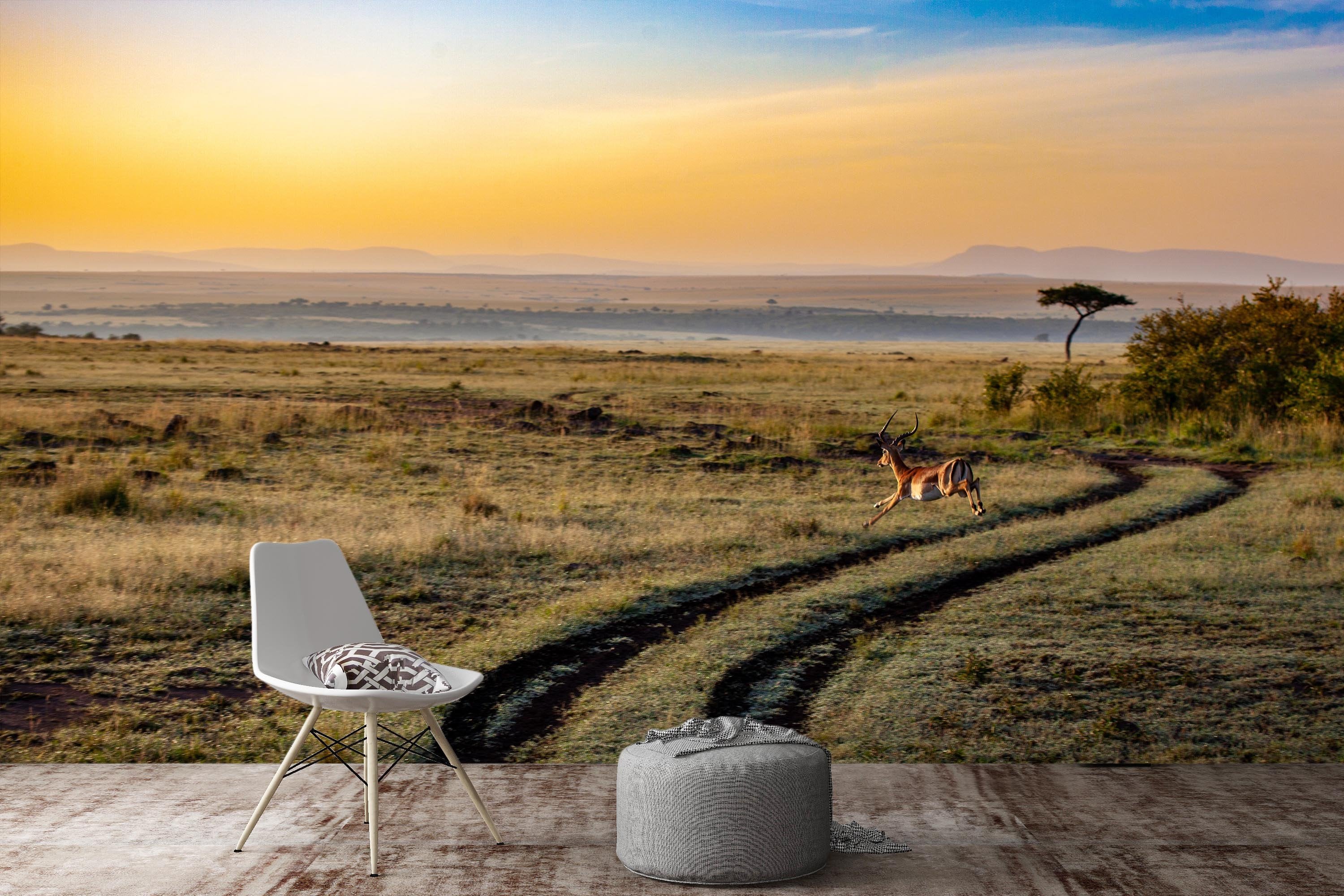 3D Forest Antelope 124 Wallpaper AJ Wallpaper