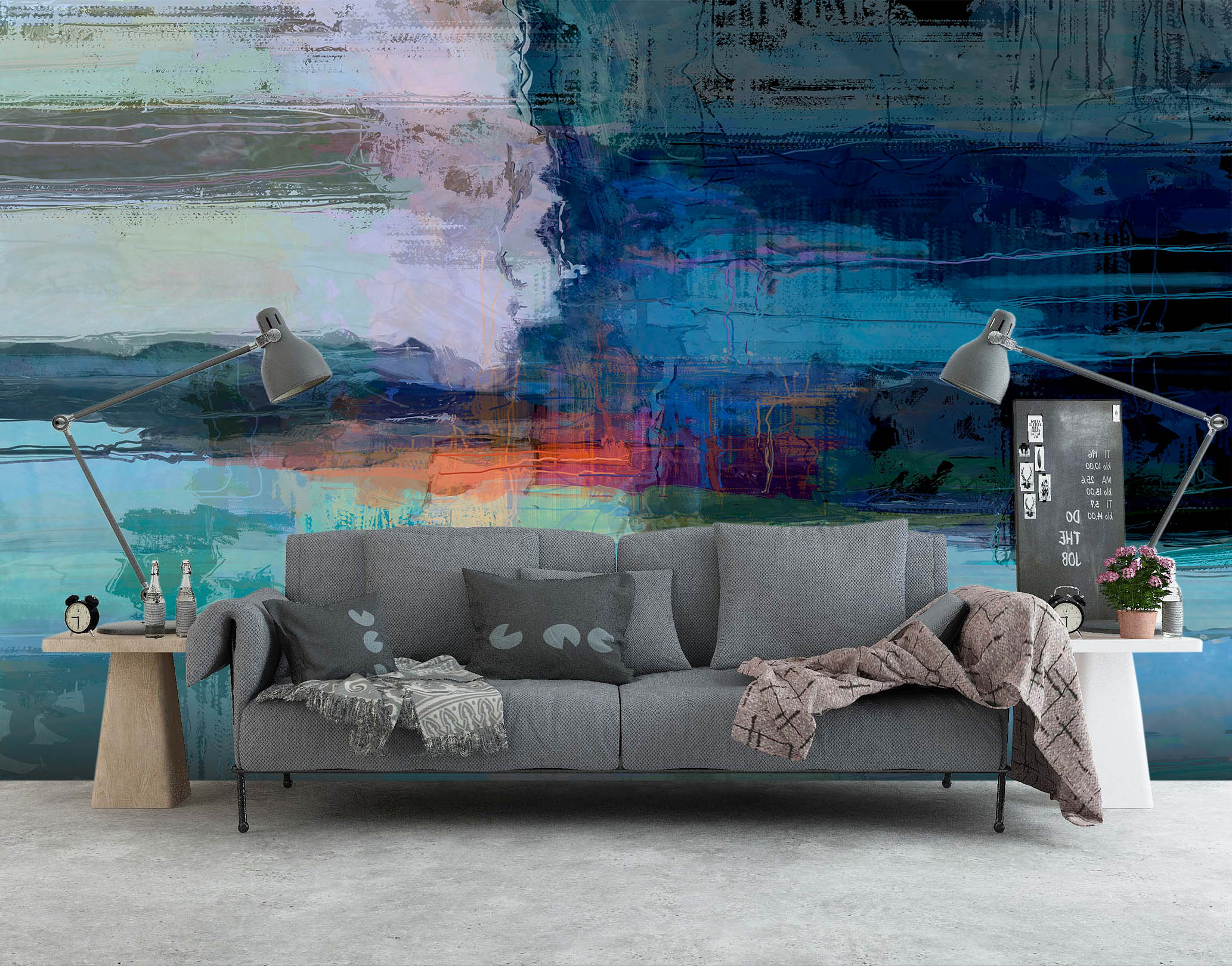 3D Oil Painting Sea 1403 Michael Tienhaara Wall Mural Wall Murals