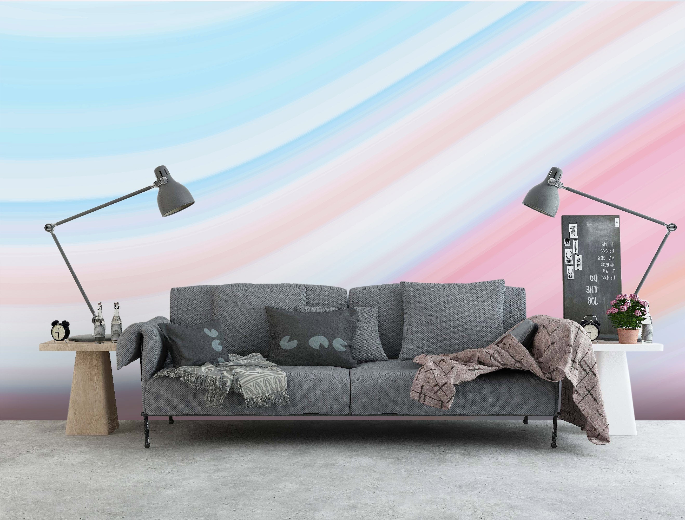 3D Rainbow Graphic 41 Wall Murals