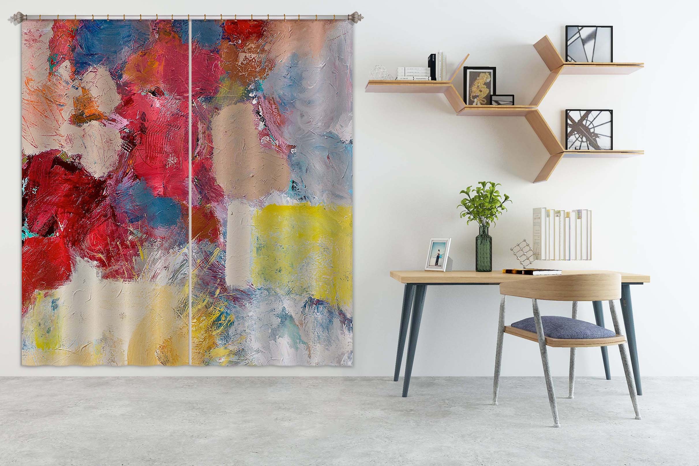 3D Abstract Art 175 Allan P. Friedlander Curtain Curtains Drapes Wallpaper AJ Wallpaper