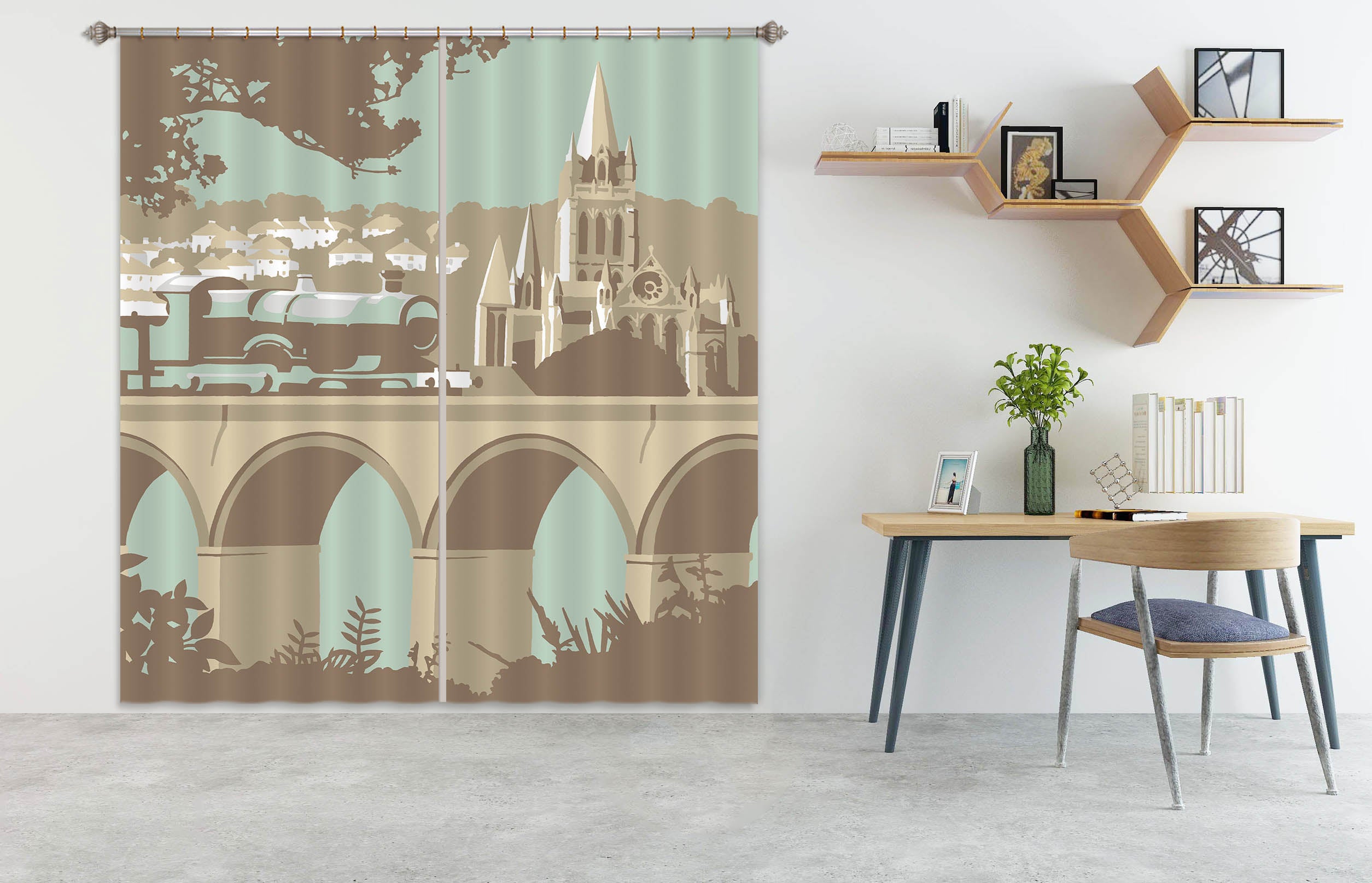 3D Truro 166 Steve Read Curtain Curtains Drapes