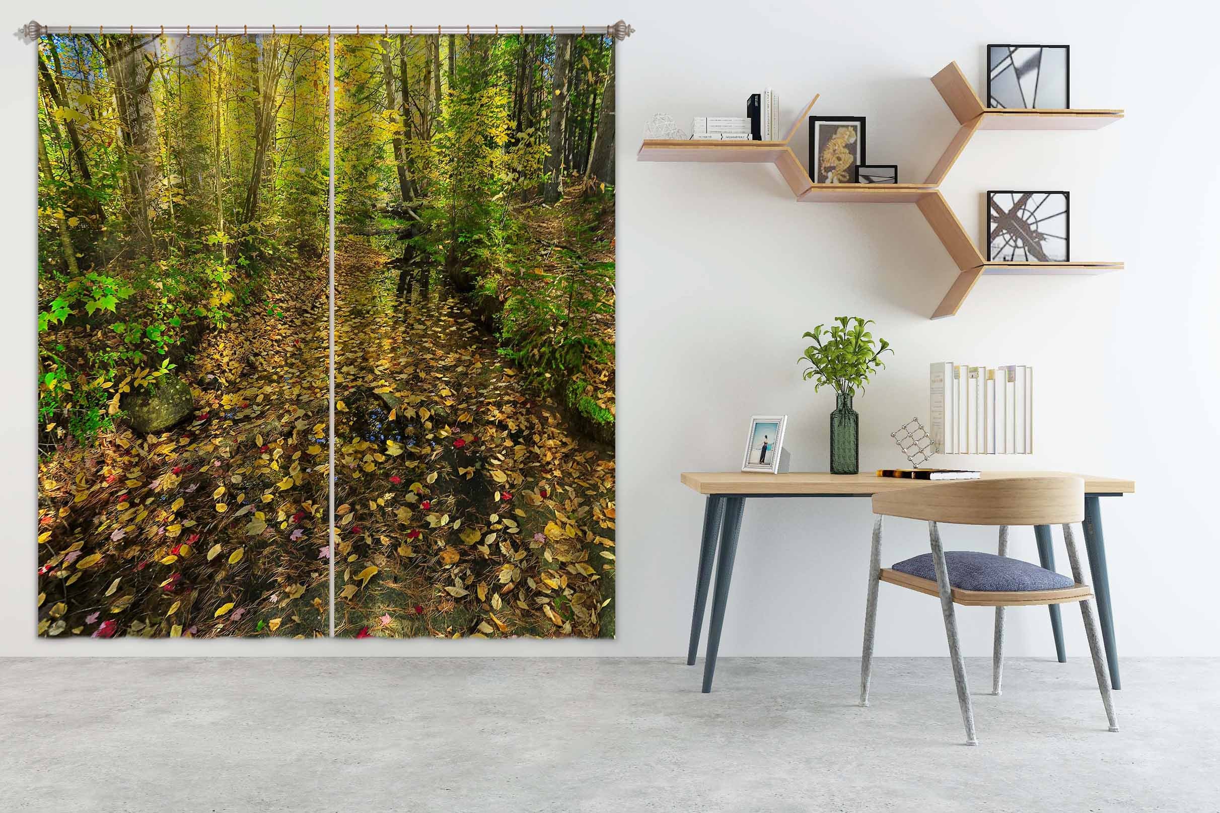 3D Leaf Creek 62154 Kathy Barefield Curtain Curtains Drapes