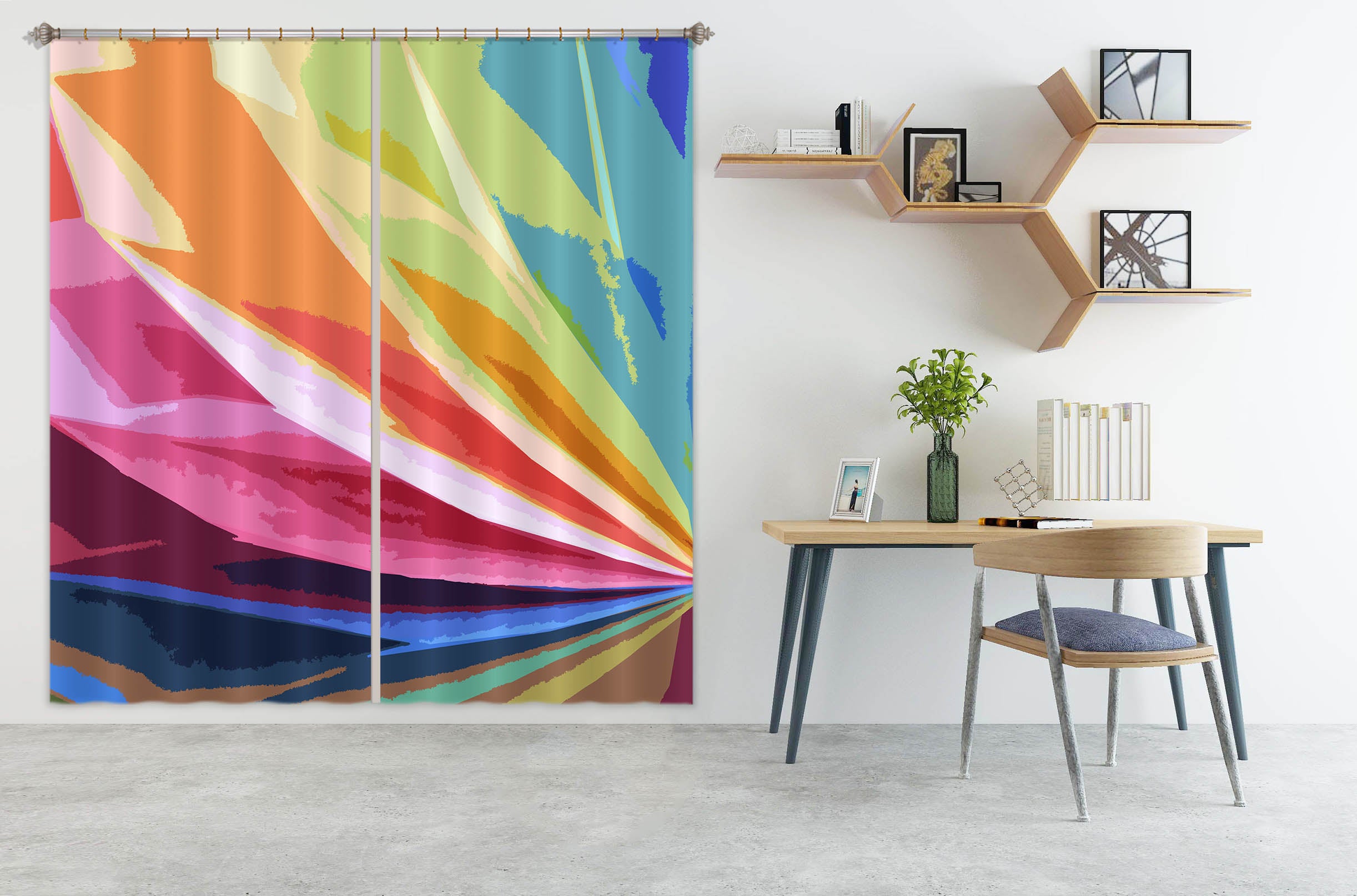 3D Color 71056 Shandra Smith Curtain Curtains Drapes