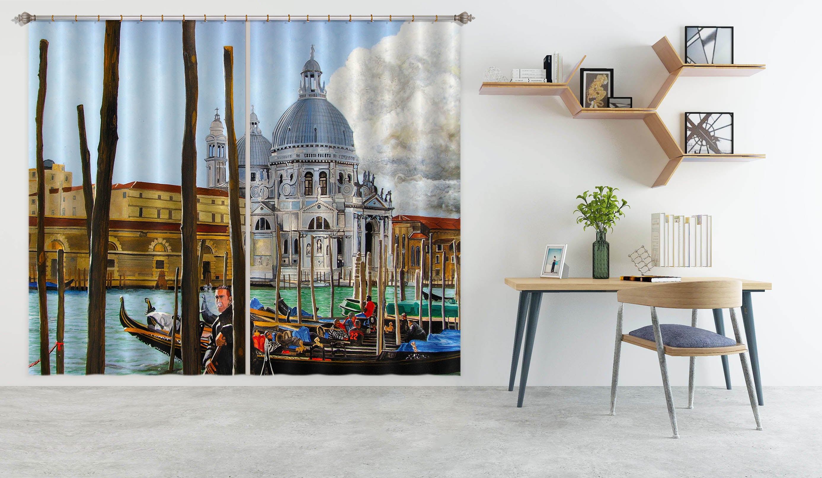 3D Building 11030 Matthew Holden Bates Curtain Curtains Drapes